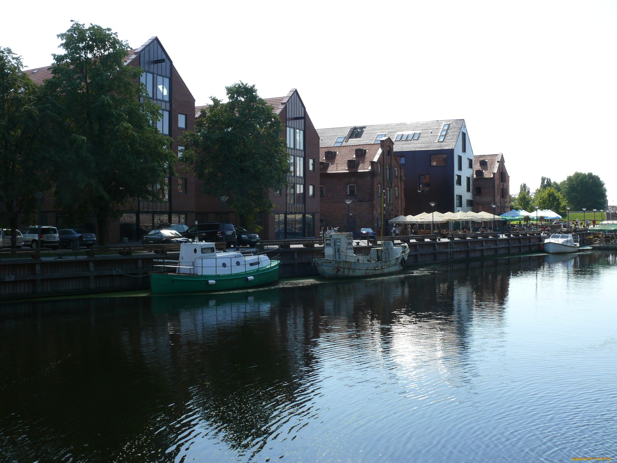 клайпеда, литва, города, улицы, площади, набережные