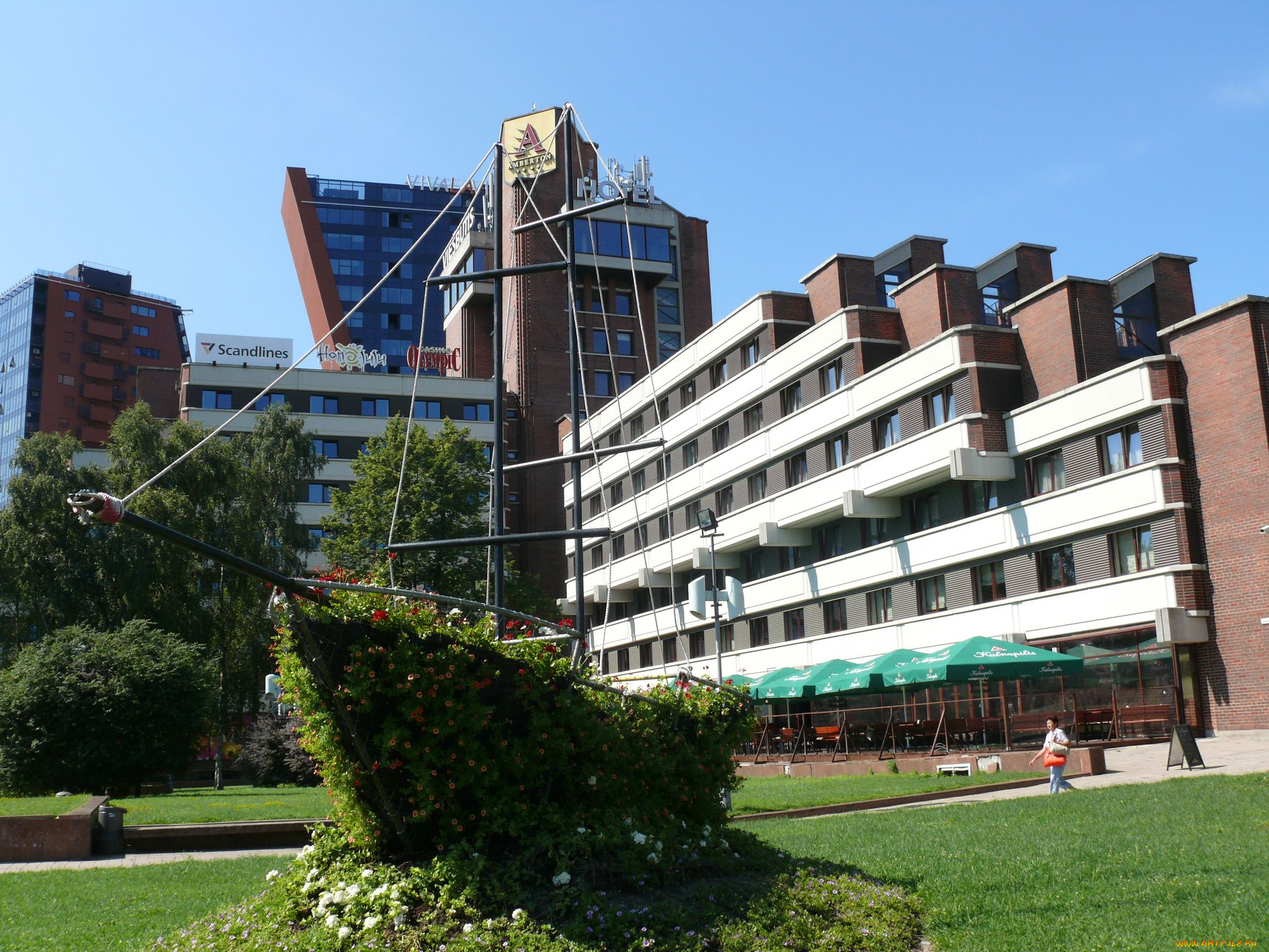 клайпеда, литва, города, здания, дома