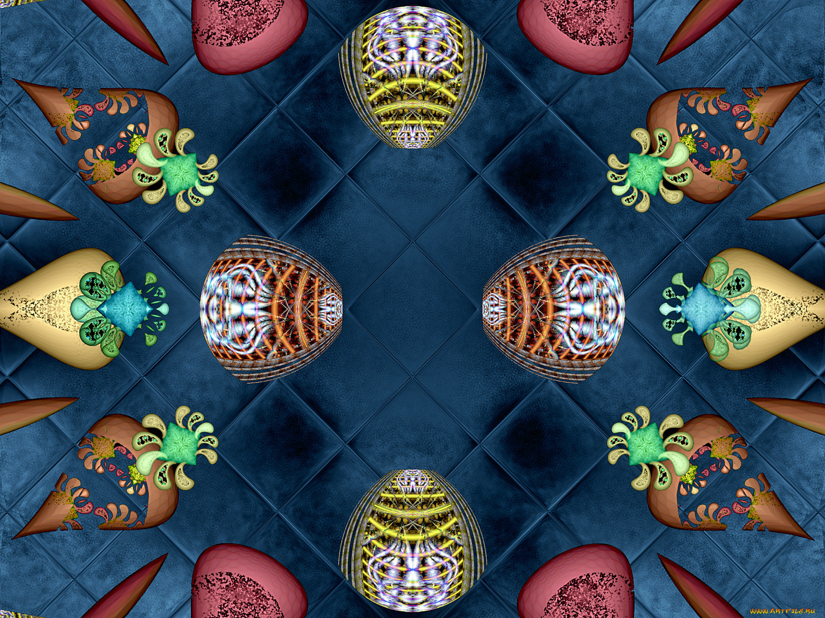 3д, графика, fractal, фракталы, фрактал