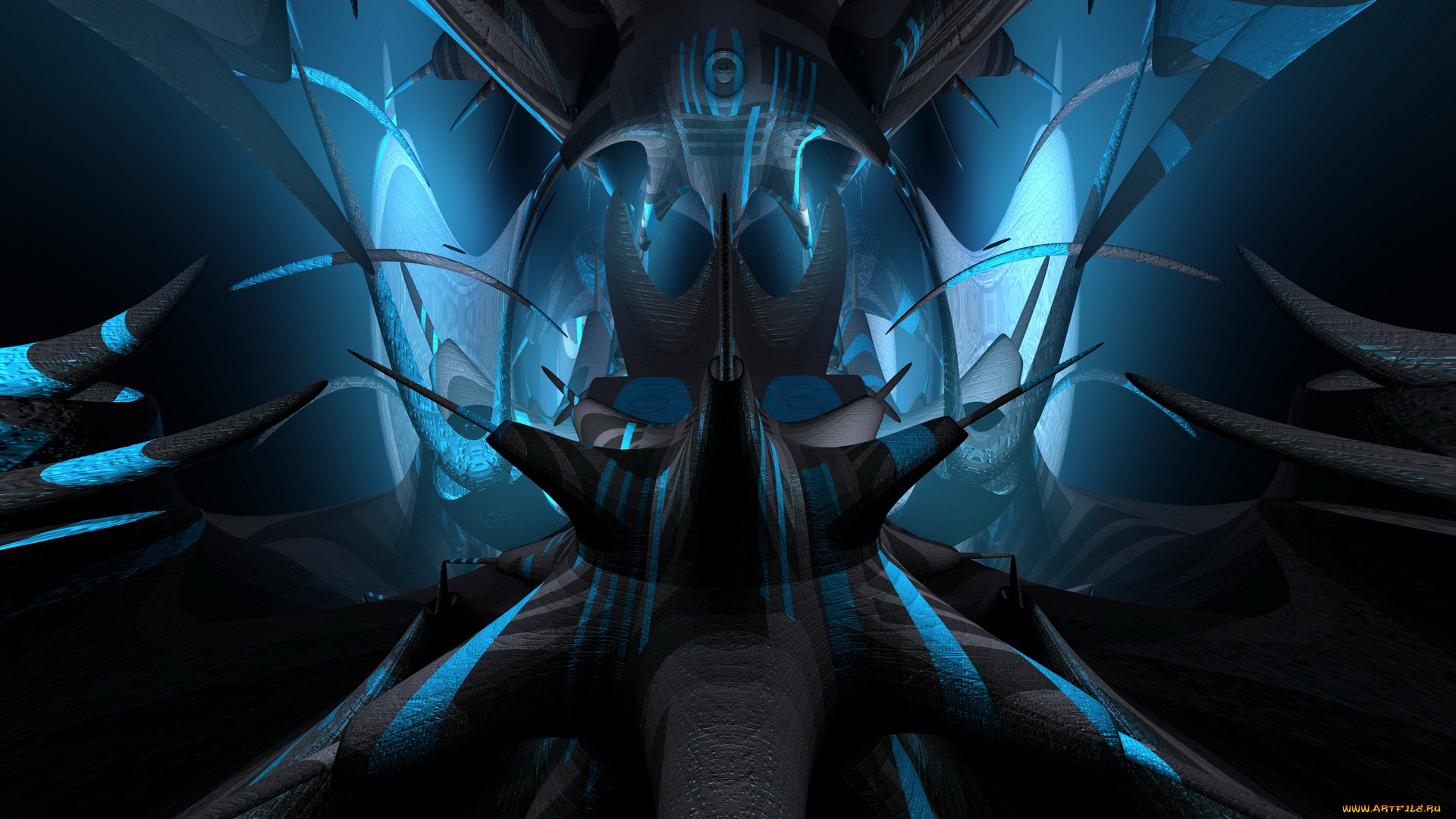 3д, графика, fractal, фракталы, абстракция