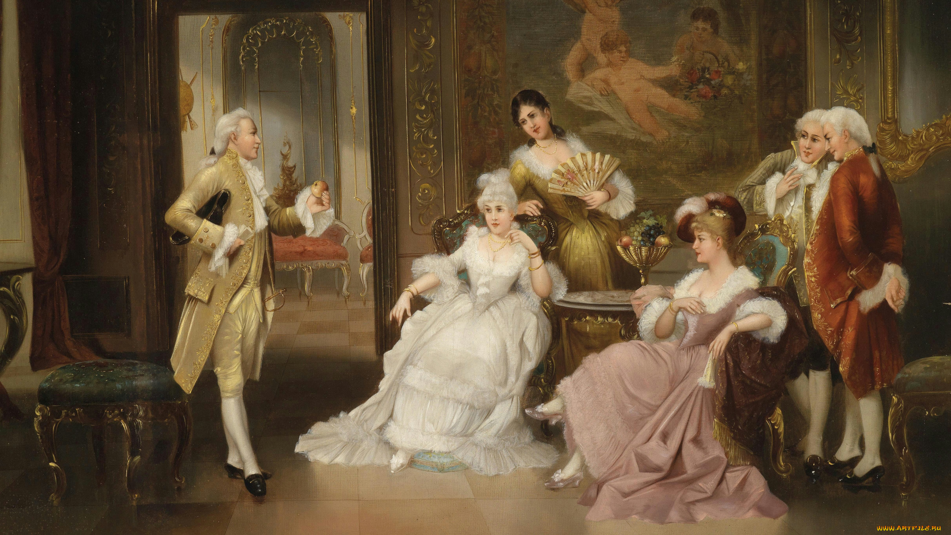 gerard, рисованные, живопись