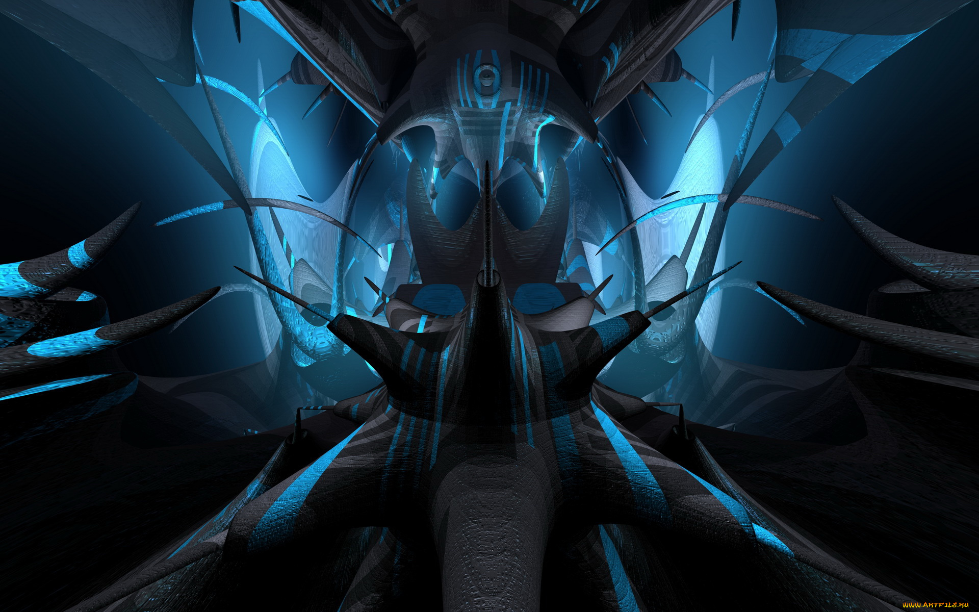 3д, графика, fractal, фракталы, абстракция