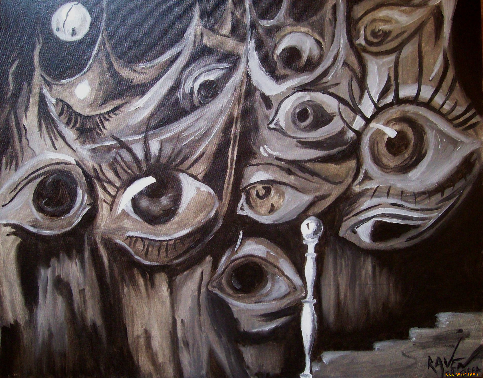 salvador, dali, рисованные