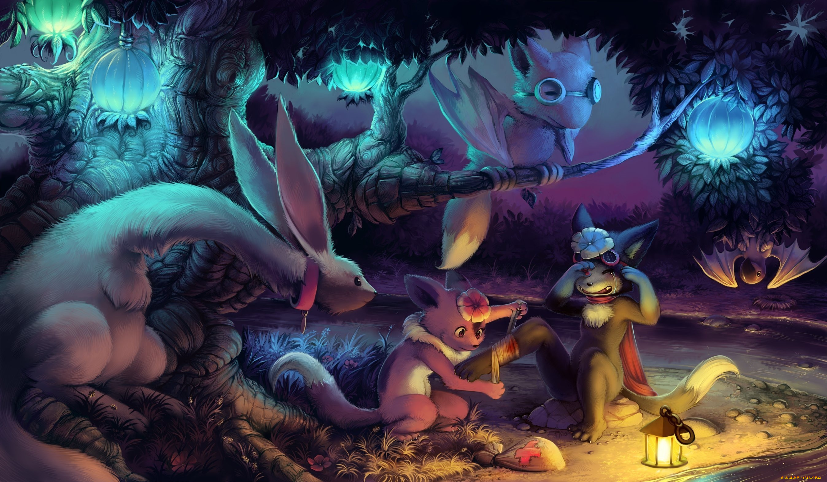 фэнтези, существа, зверьки