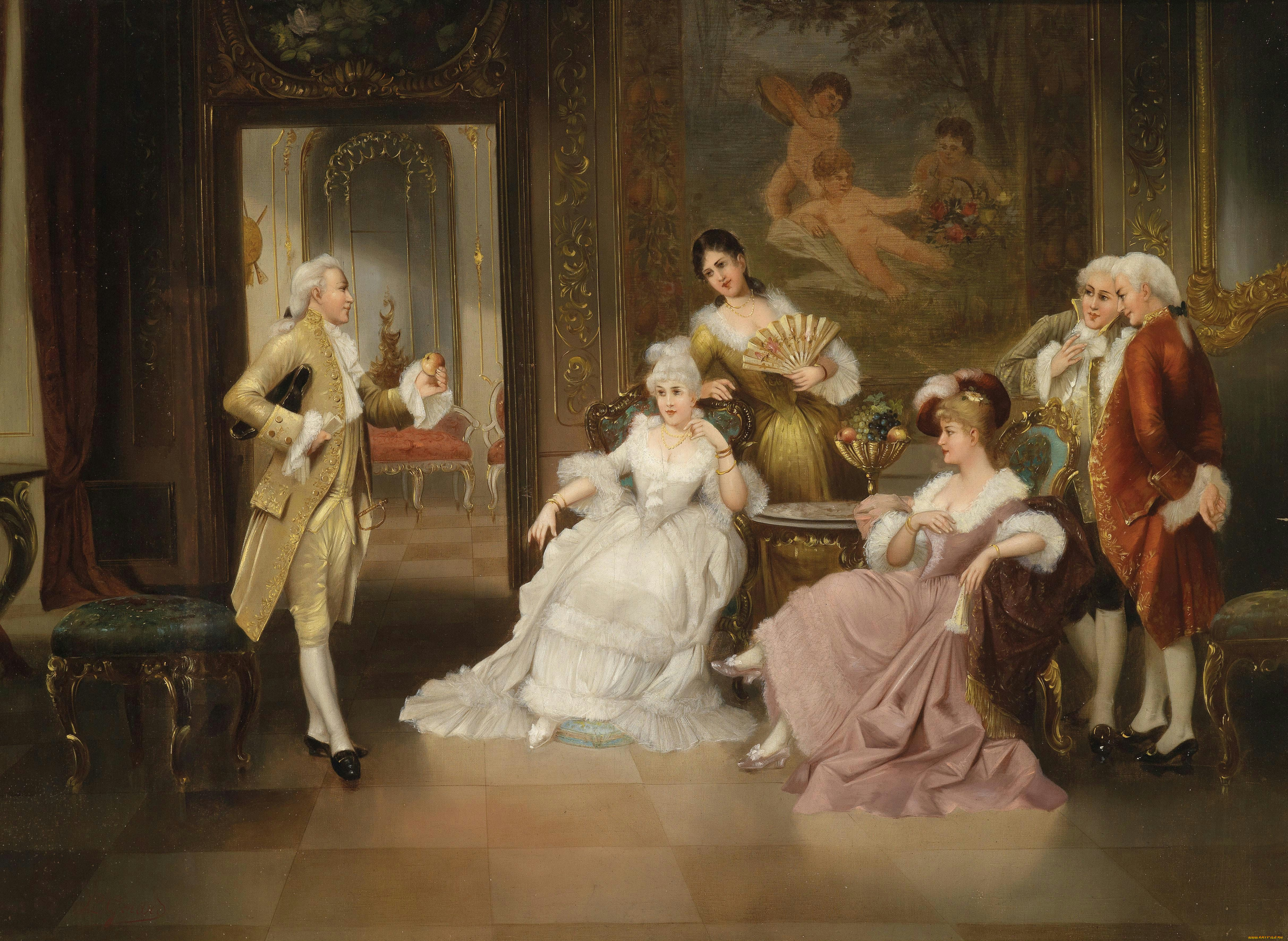 gerard, рисованные, живопись