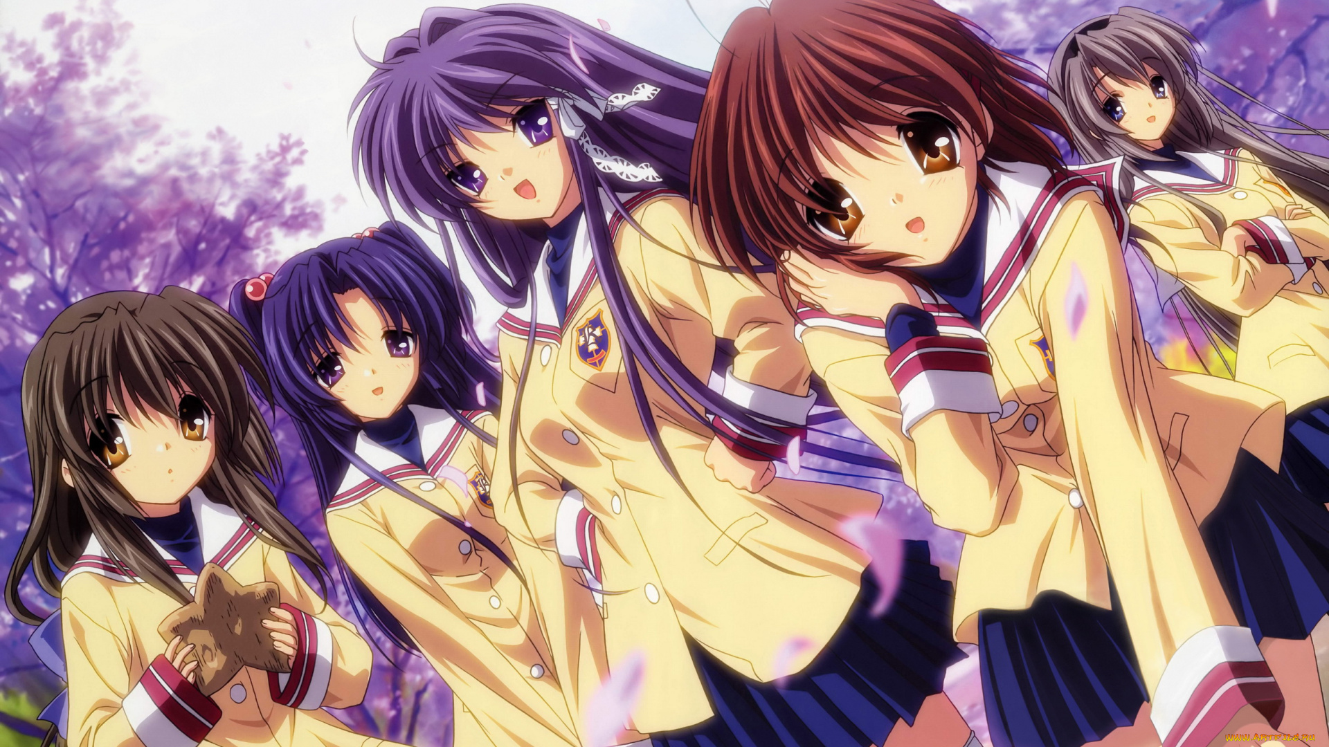 аниме, clannad, кланнад
