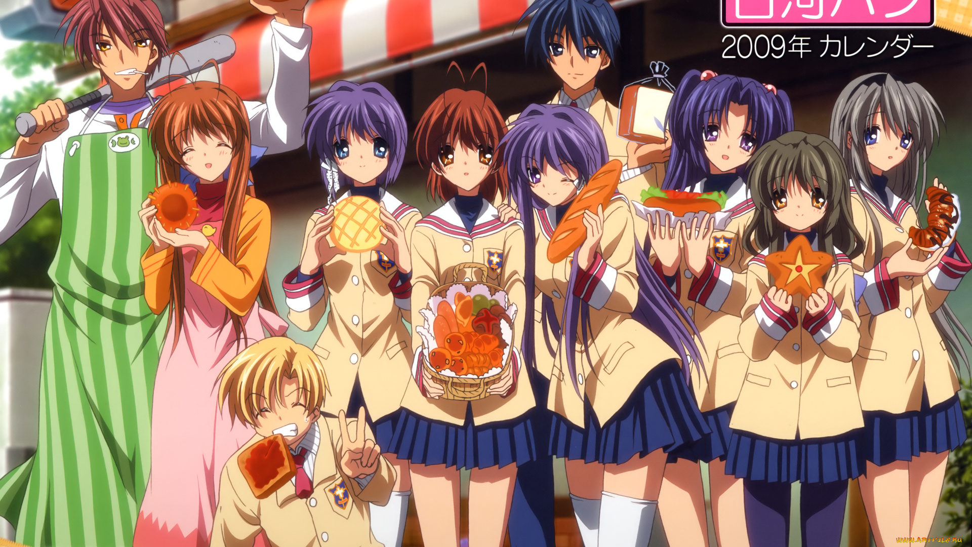 аниме, clannad, кланнад