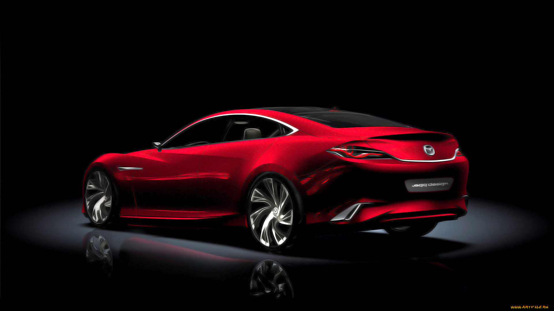 автомобили, 3д, mazda