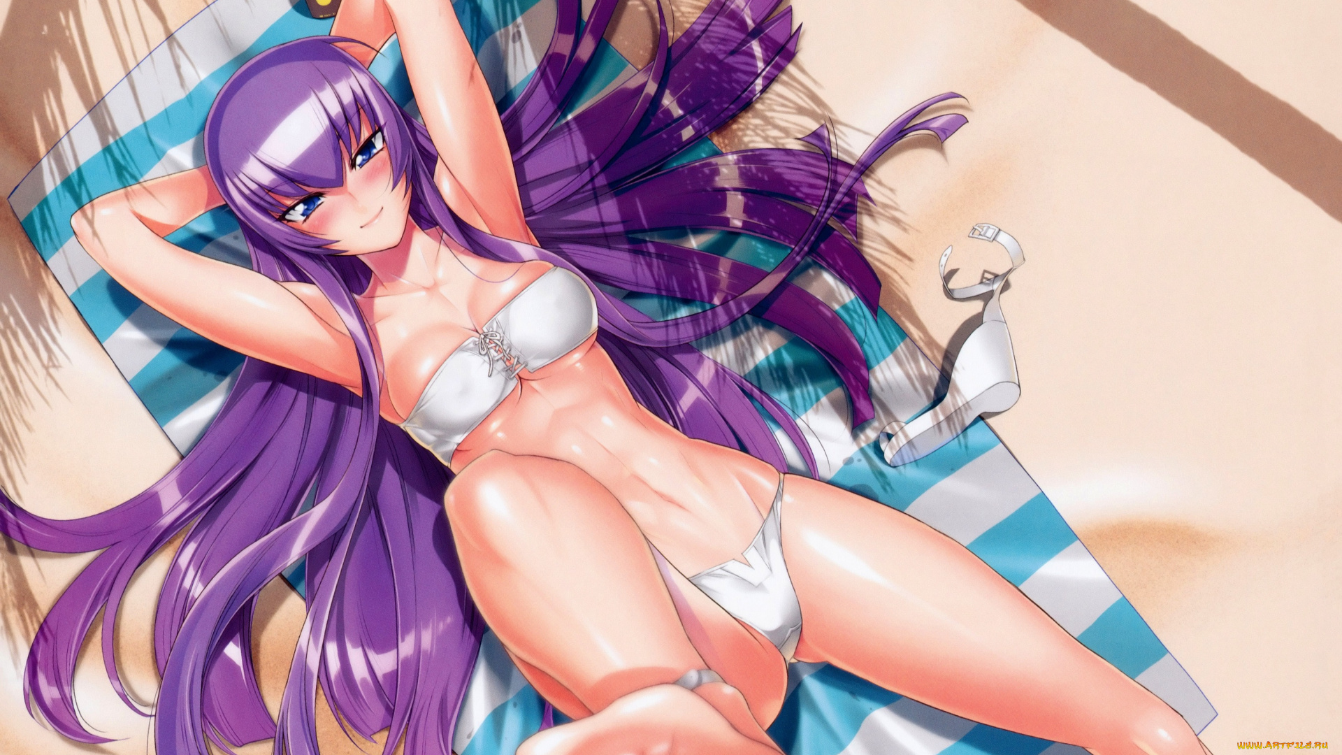 busujima, saeko, аниме, highschool, of, the, dead, девушка, катана