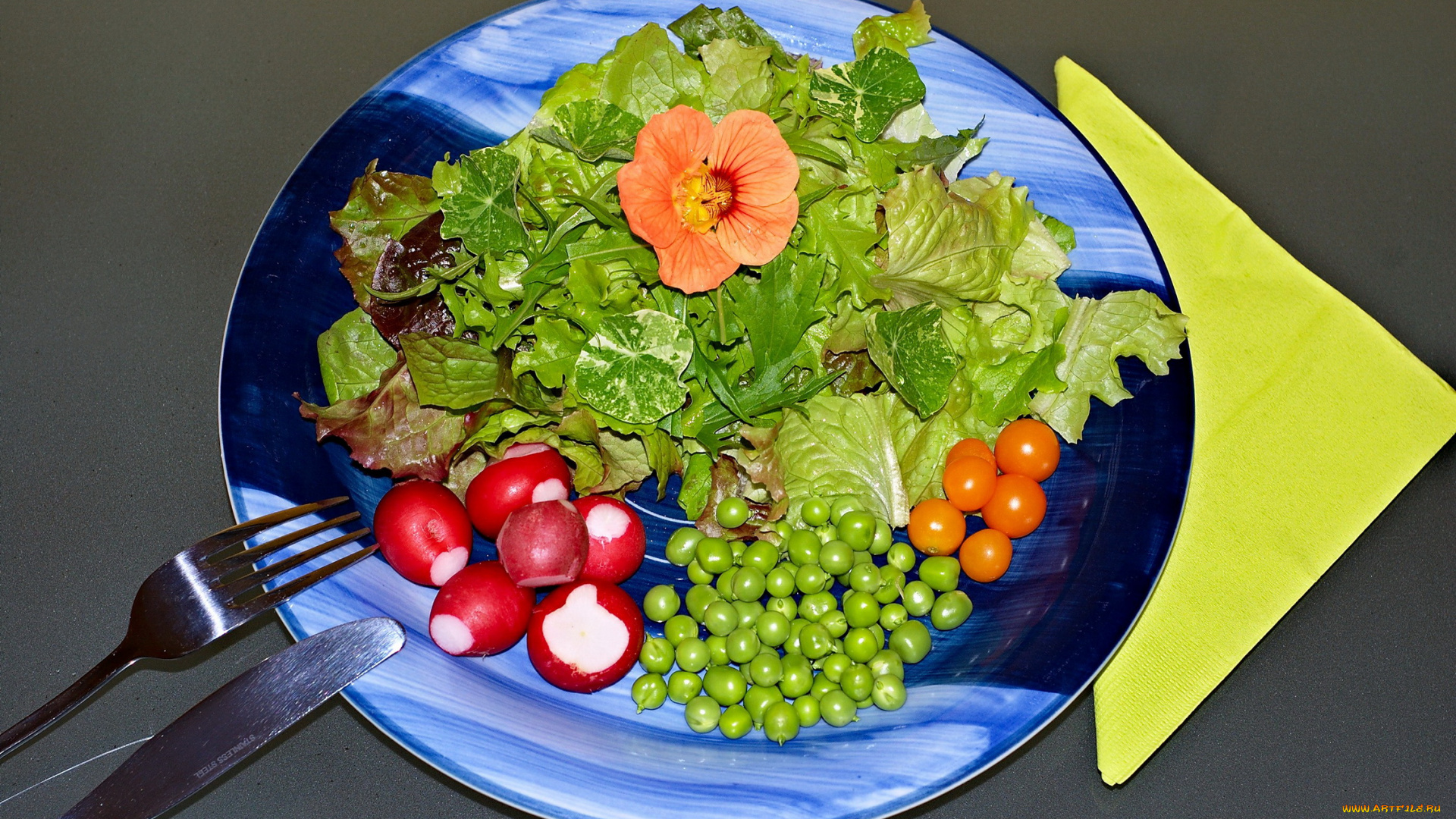 еда, салаты, закуски, овощи, салат