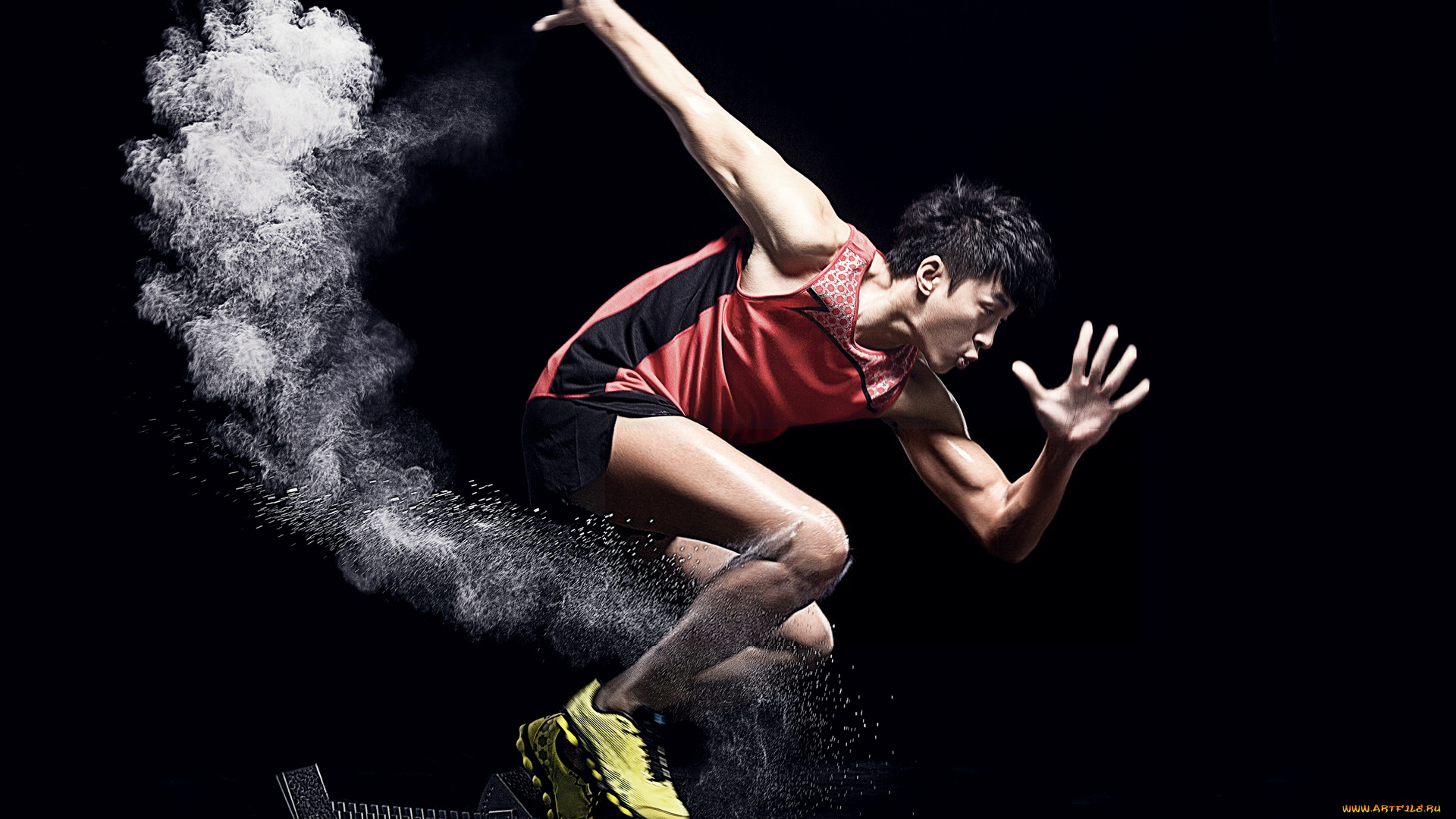 спорт, бег, прижки