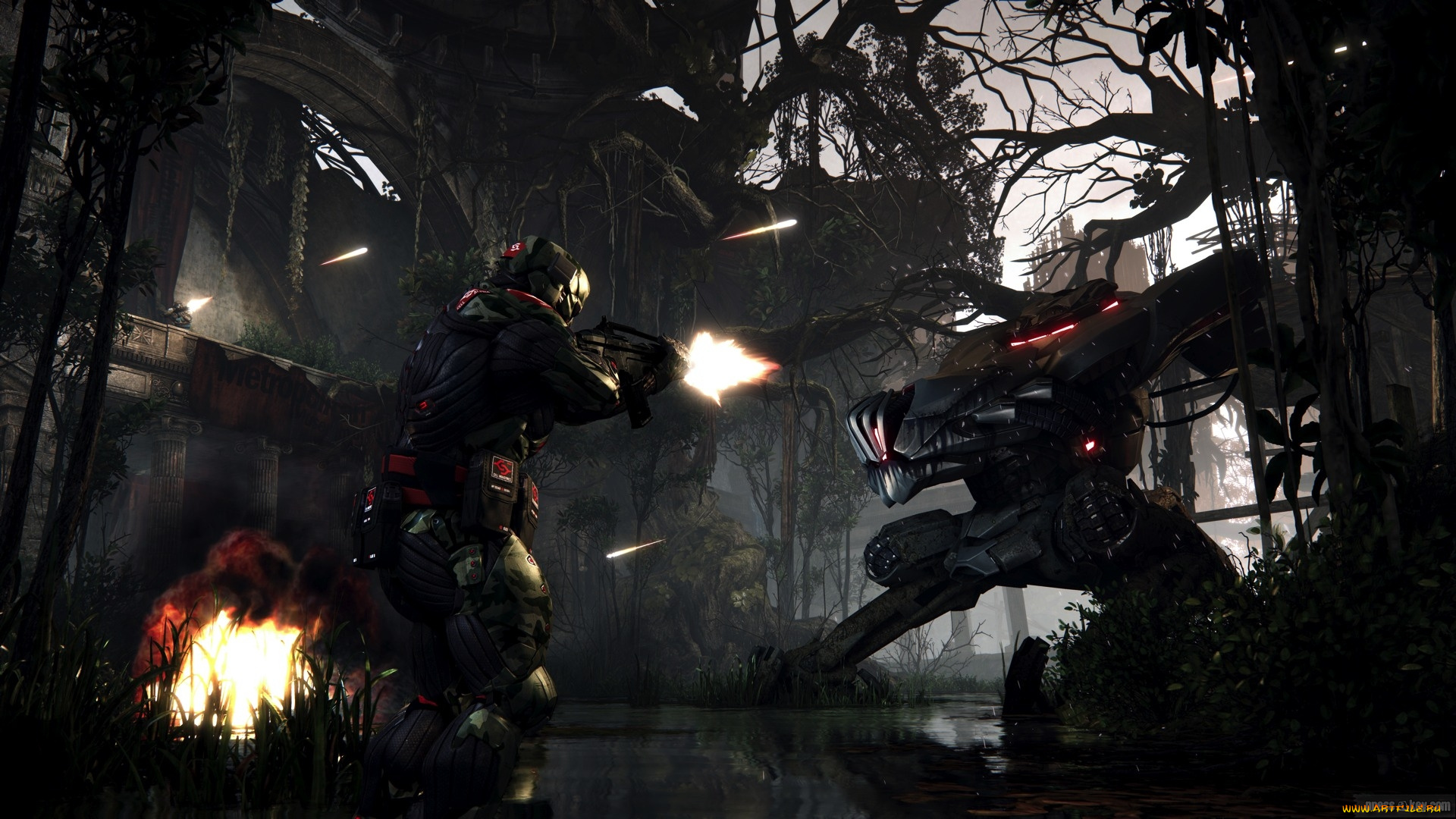 видео, игры, crysis, 3