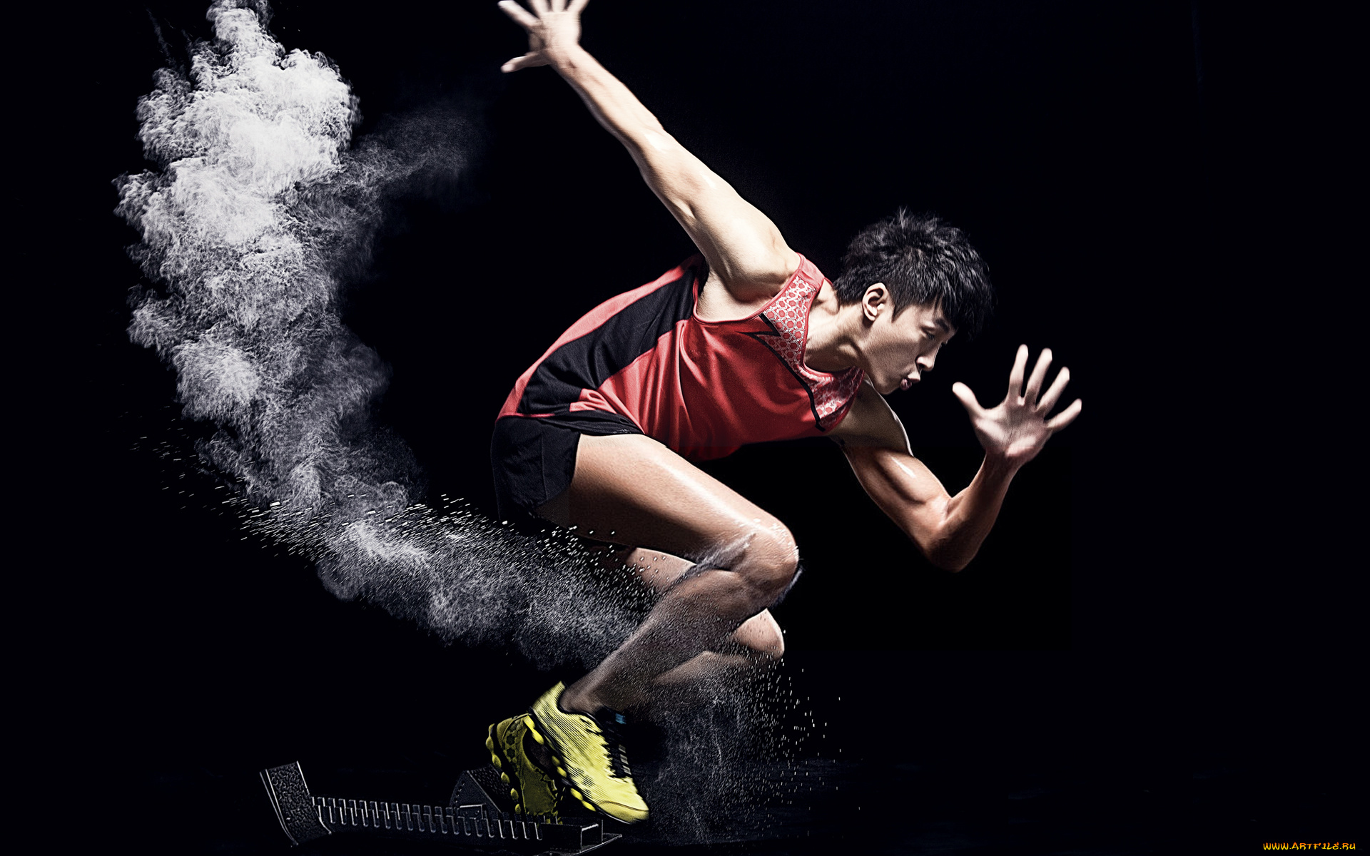 спорт, бег, прижки