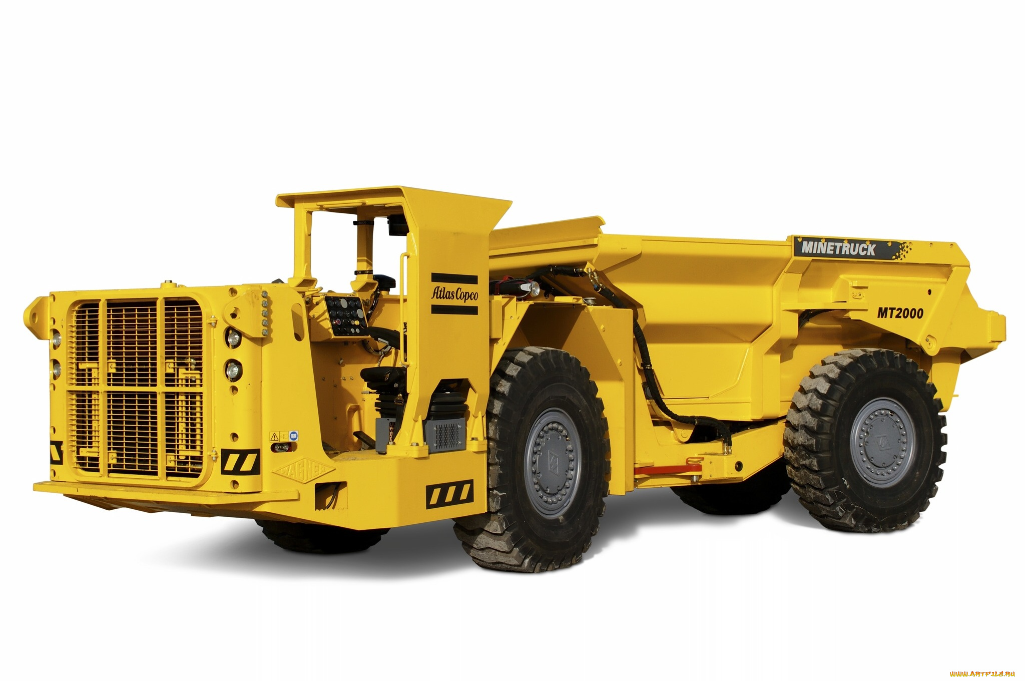 atlas, copco, minetruck, mt, 2000, техника, строительная, самосвал