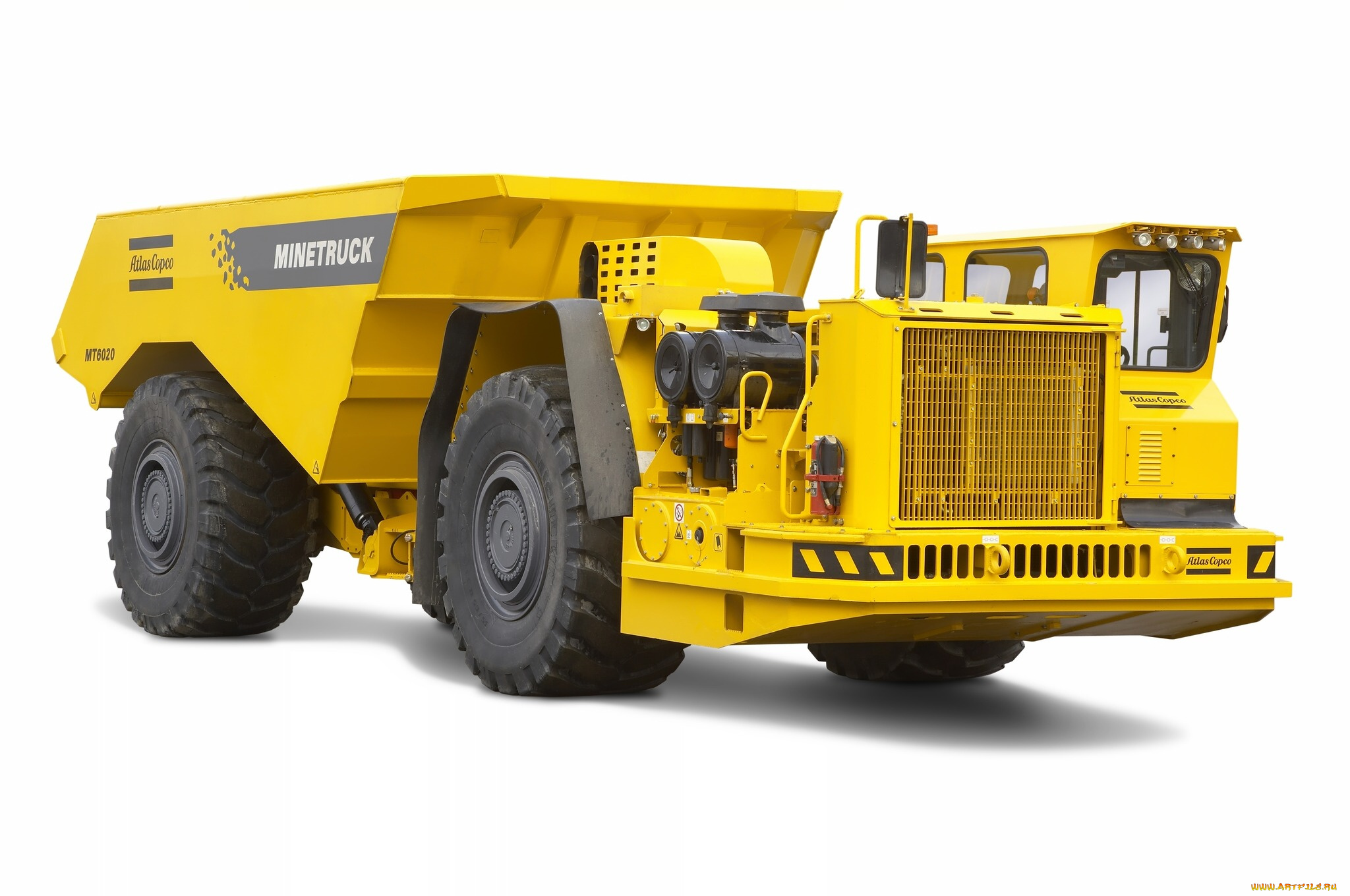 atlas, copco, minetruck, mt, 6020, техника, строительная, самосвал
