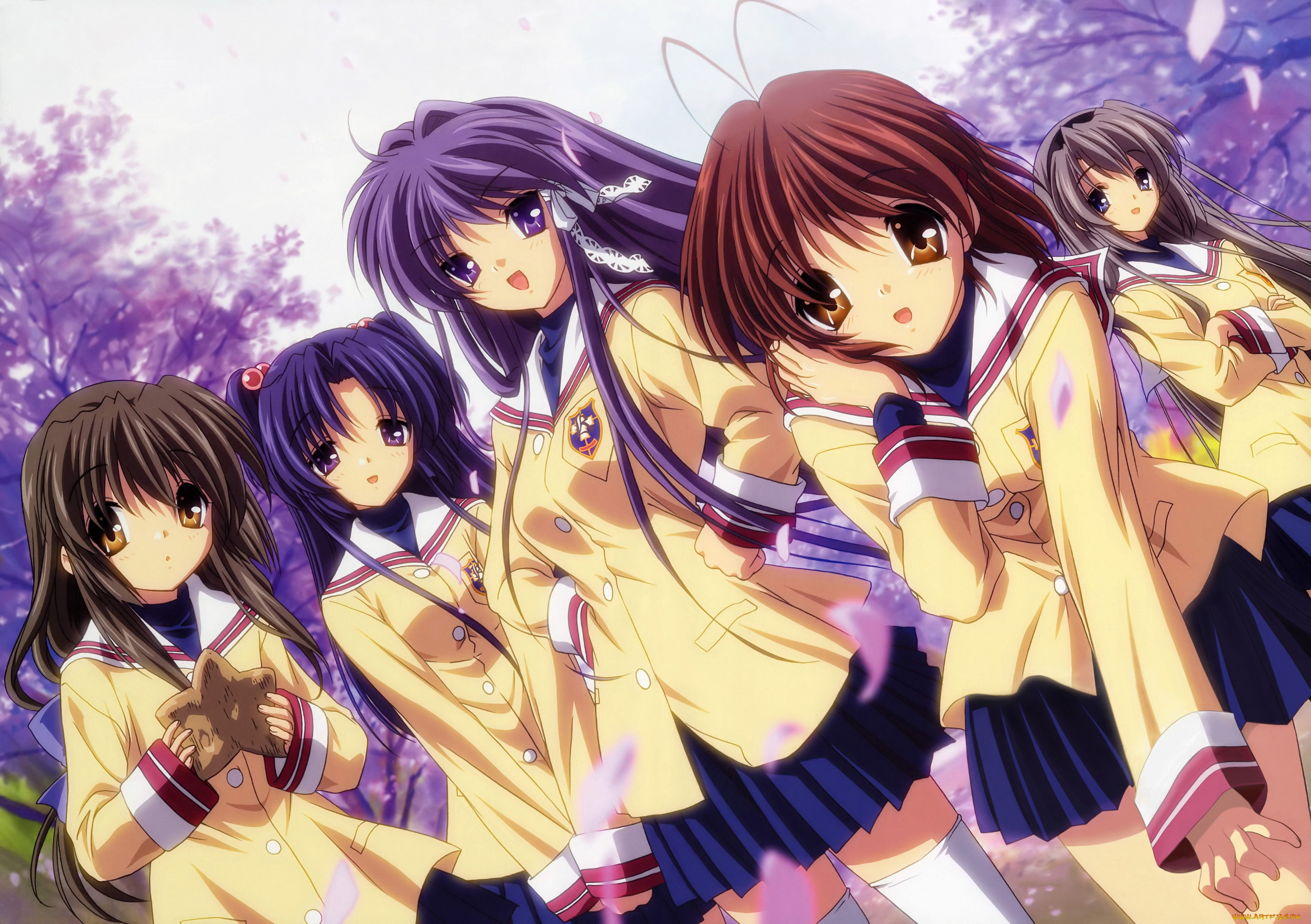 аниме, clannad, кланнад