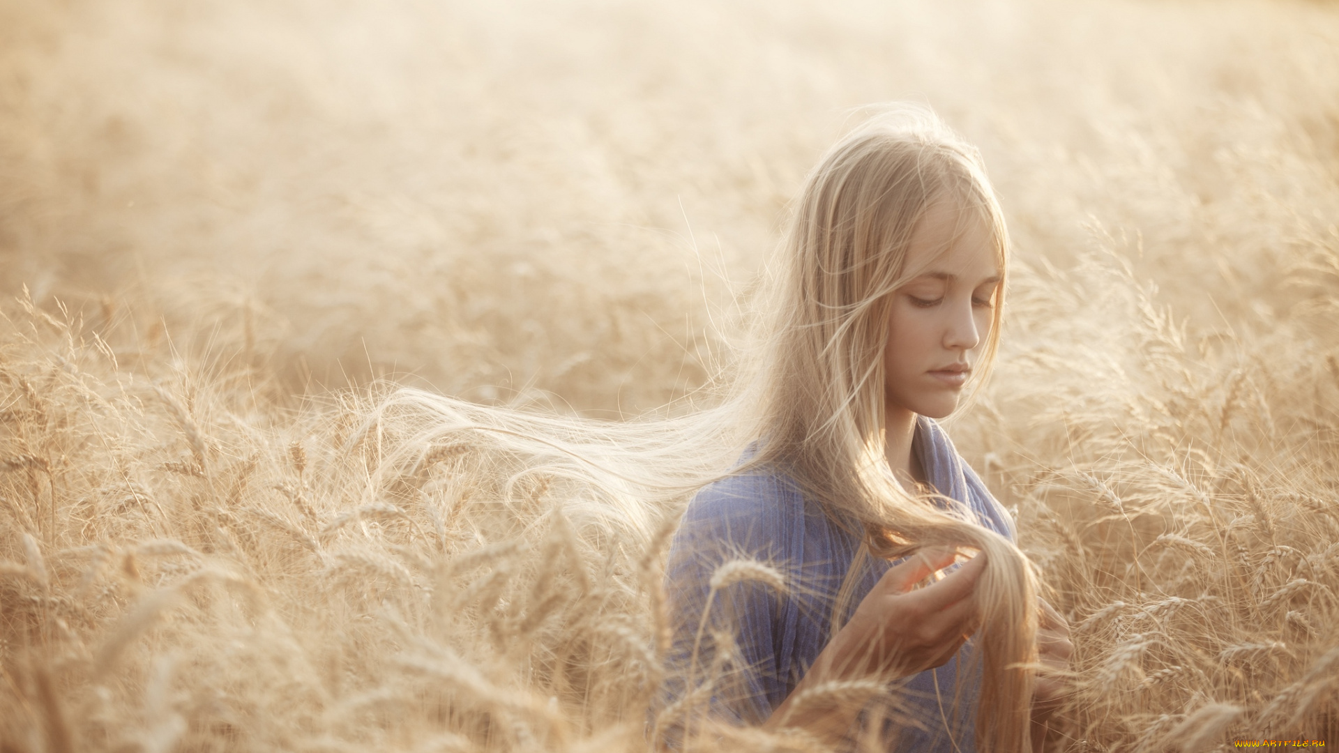 -Unsort, Блондинки, девушки, unsort, блондинки, настроение, волосы, пшеница