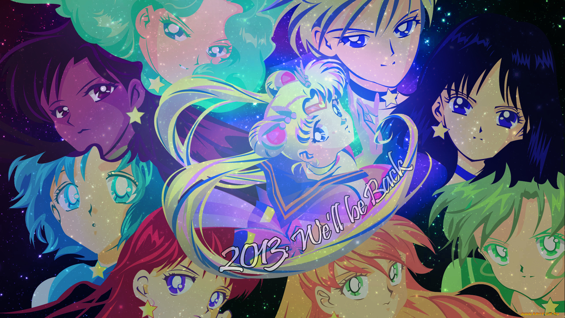 аниме, sailor, moon