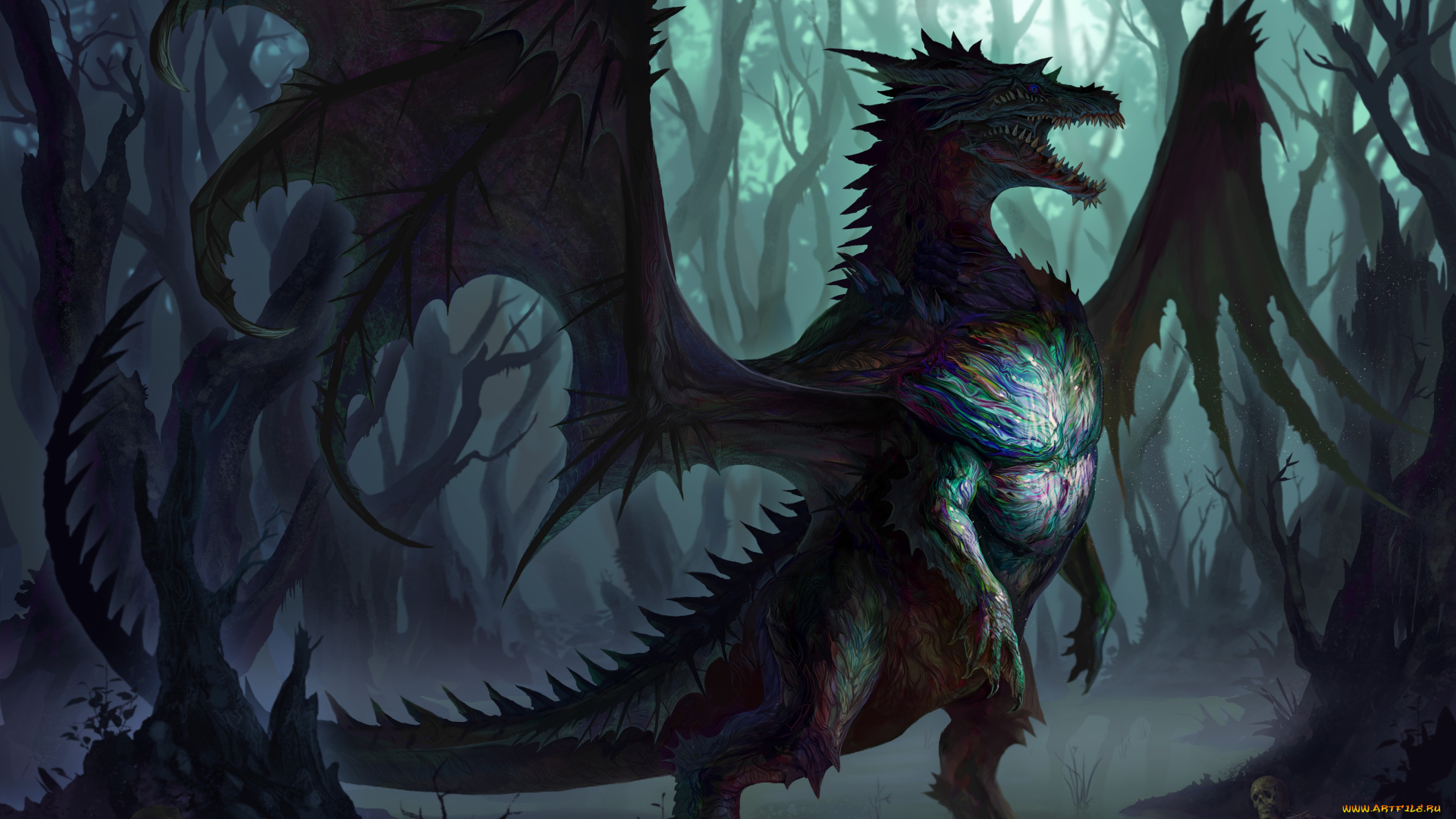 фэнтези, драконы, дракон