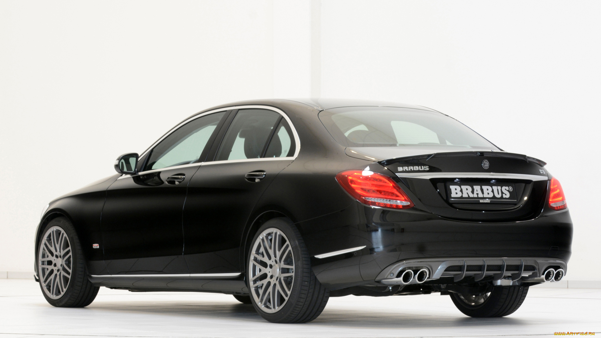 автомобили, brabus, c-klasse, w205, 2014г, темный, mercedes-benz