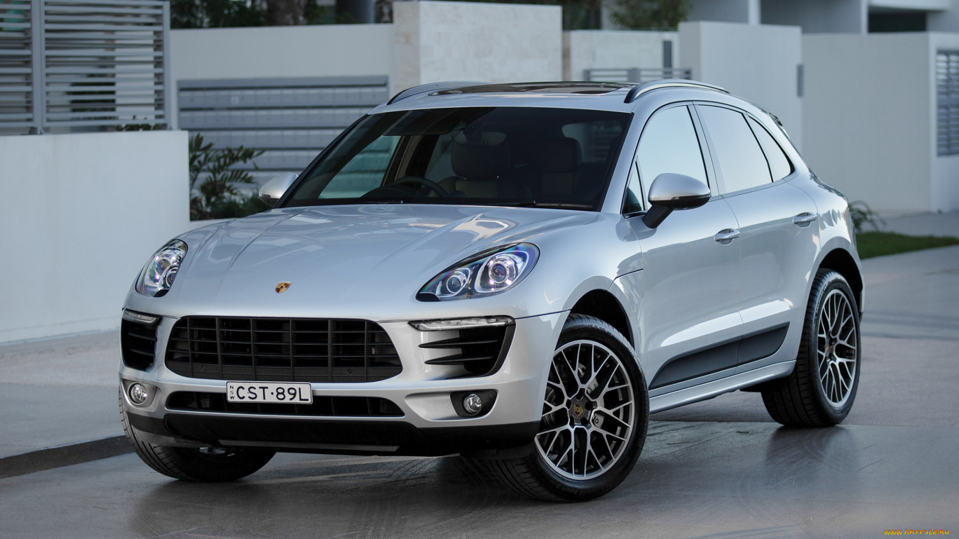 автомобили, porsche, серый, 2014г, 95b, au-spec, macan, s