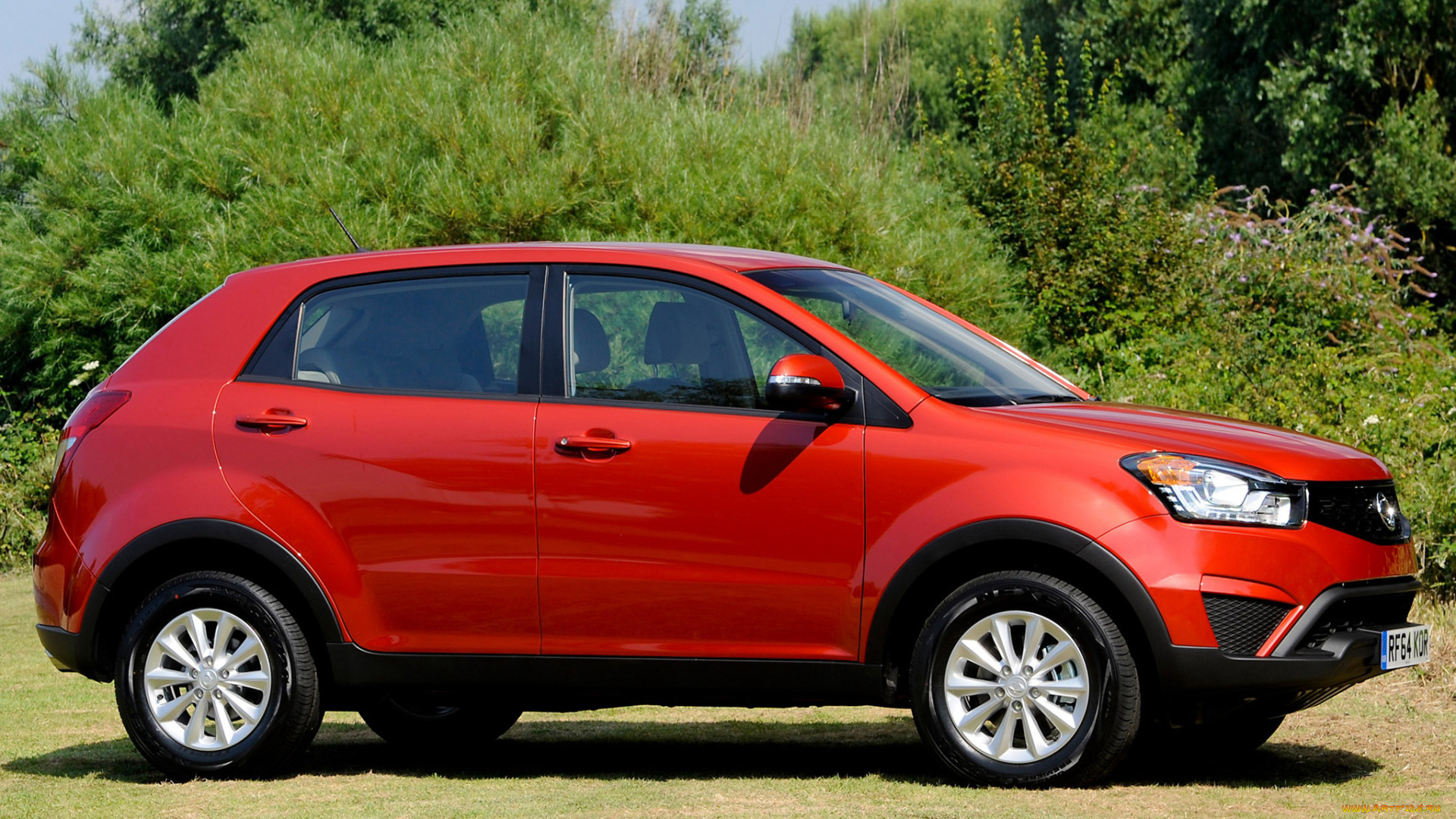 автомобили, ssang, yong, красный, 2013г, uk-spec, korando, sangyong