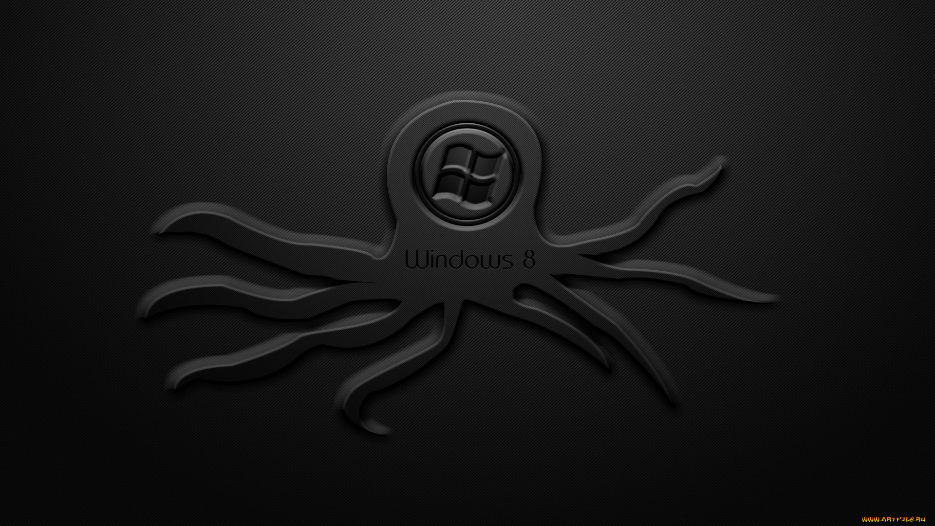 компьютеры, windows, 8, восьминог