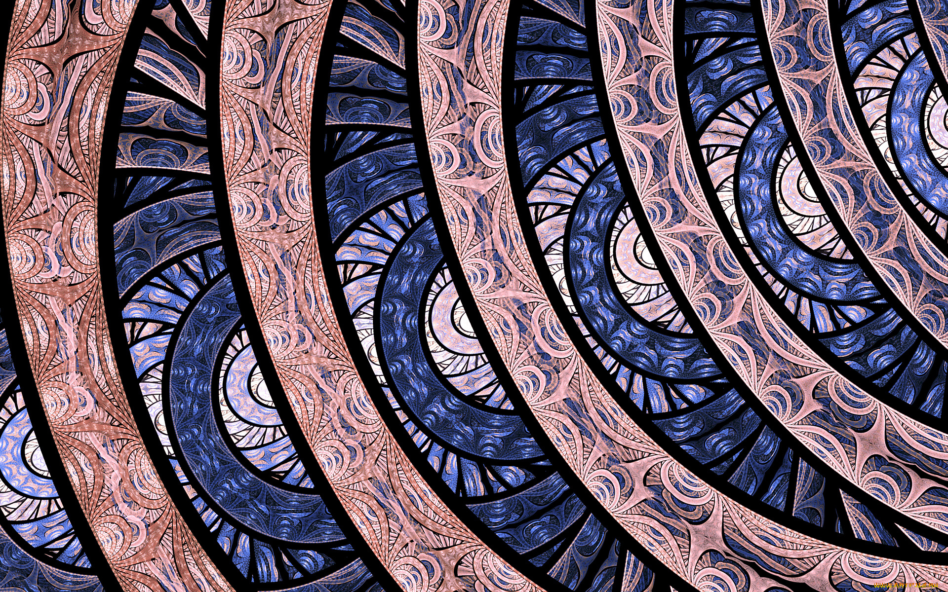 3д, графика, фракталы, , fractal, цвета, фон, узор