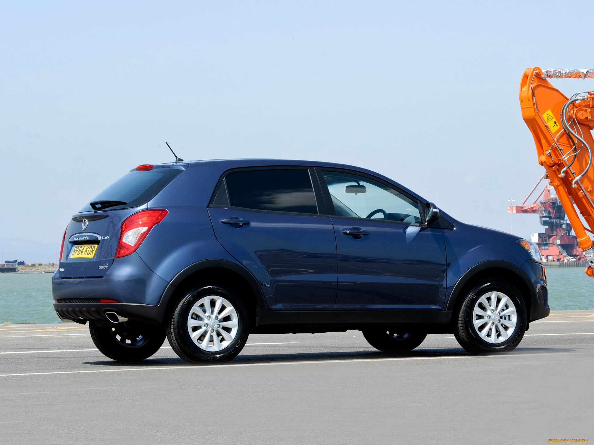 автомобили, ssang, yong, синий, 2013г, csx, korando, ssangyong