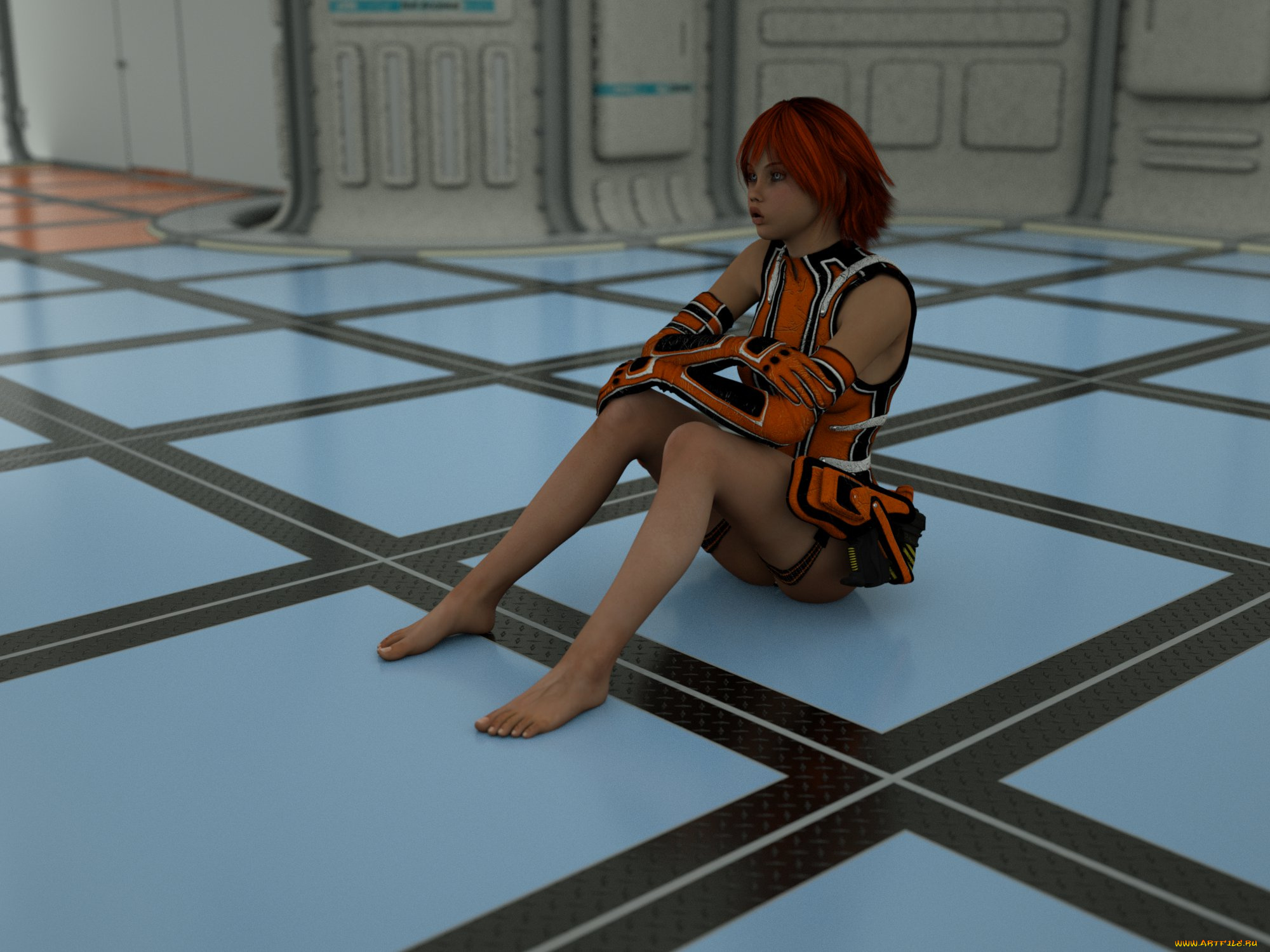 3д, графика, люди, , people, взгляд, девушка