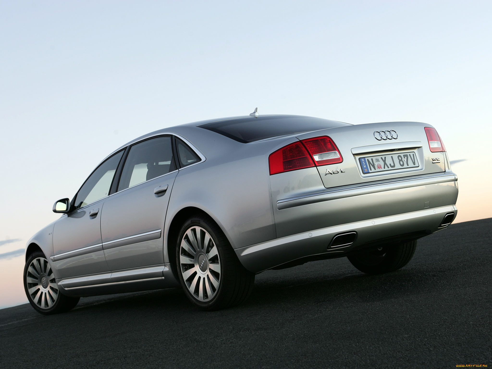 автомобили, audi, d3, au-spec, quattro, l, 6-0, a8, серый