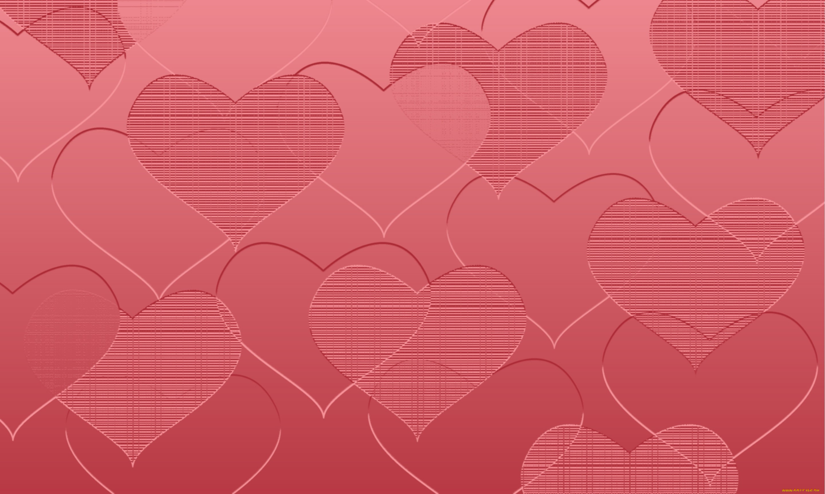 векторная, графика, сердечки