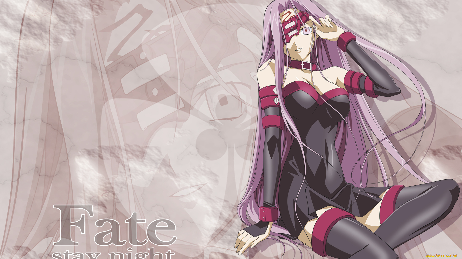 аниме, fate, stay, night, stay, night, rider, арт, девушка, райдер, слуга