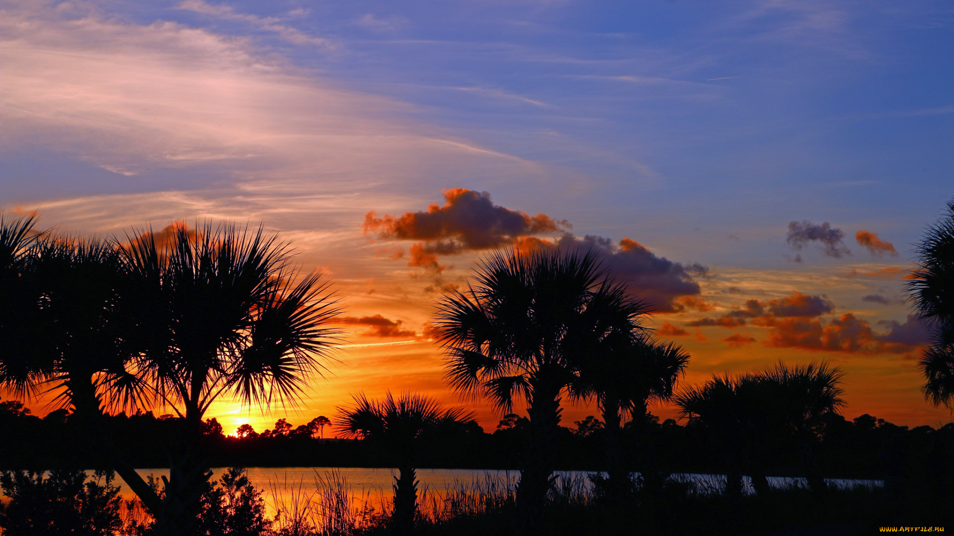 природа, восходы, закаты, сумерки