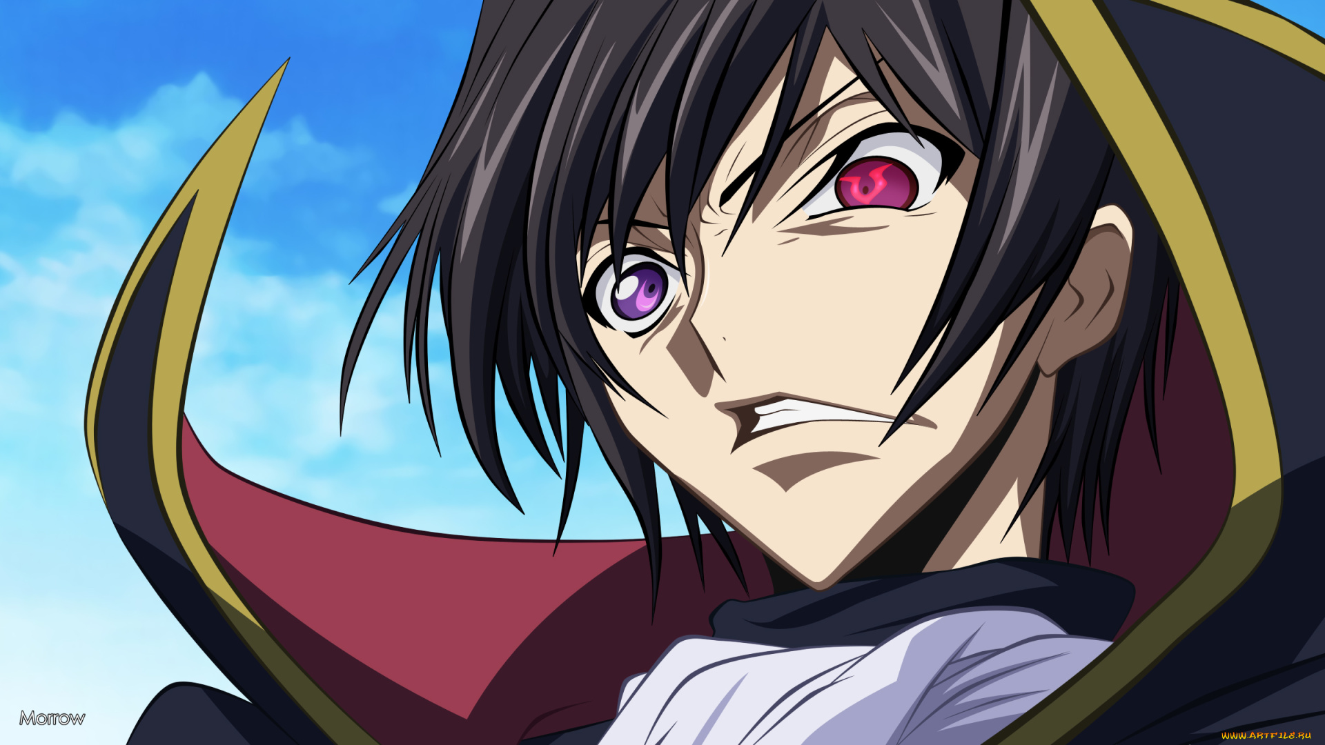 аниме, code, geass, парень