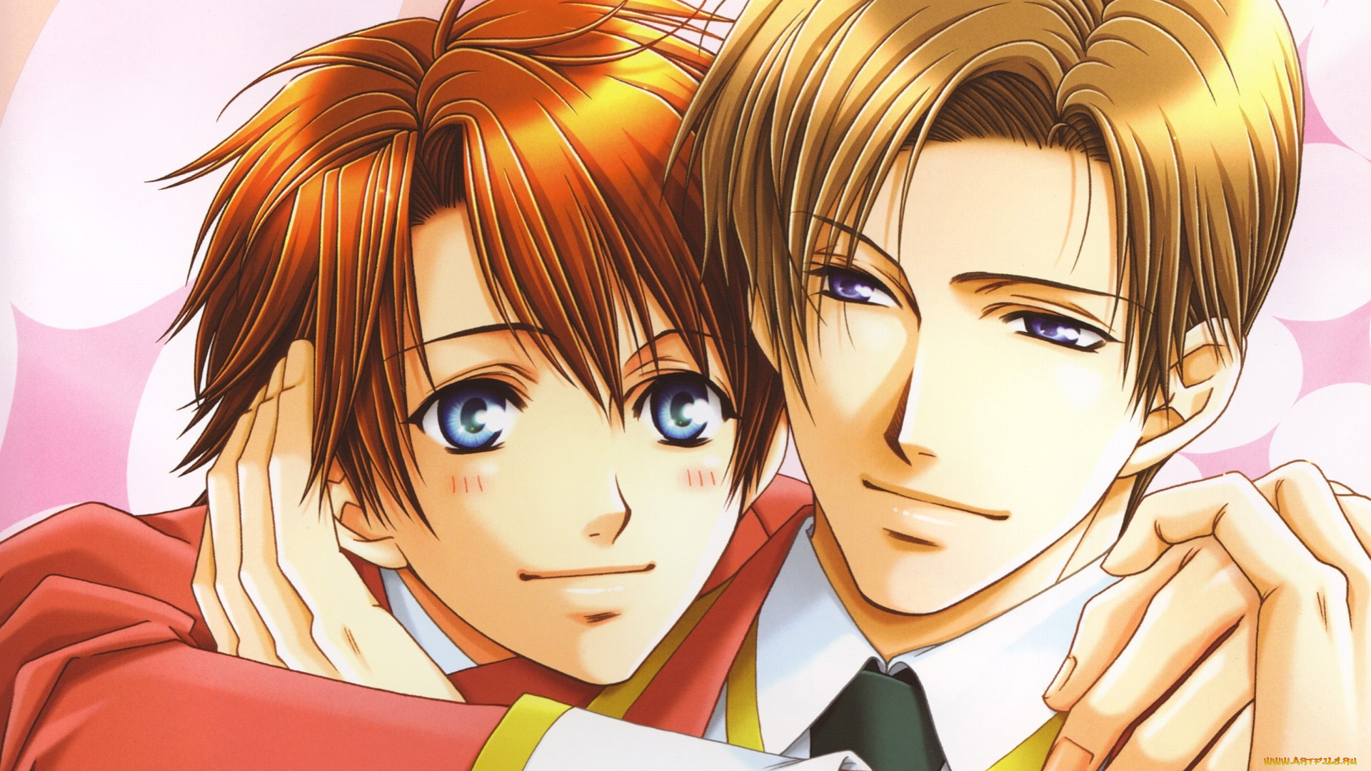 аниме, gakuen, heaven, сёнен-ай, райская, школа, парни