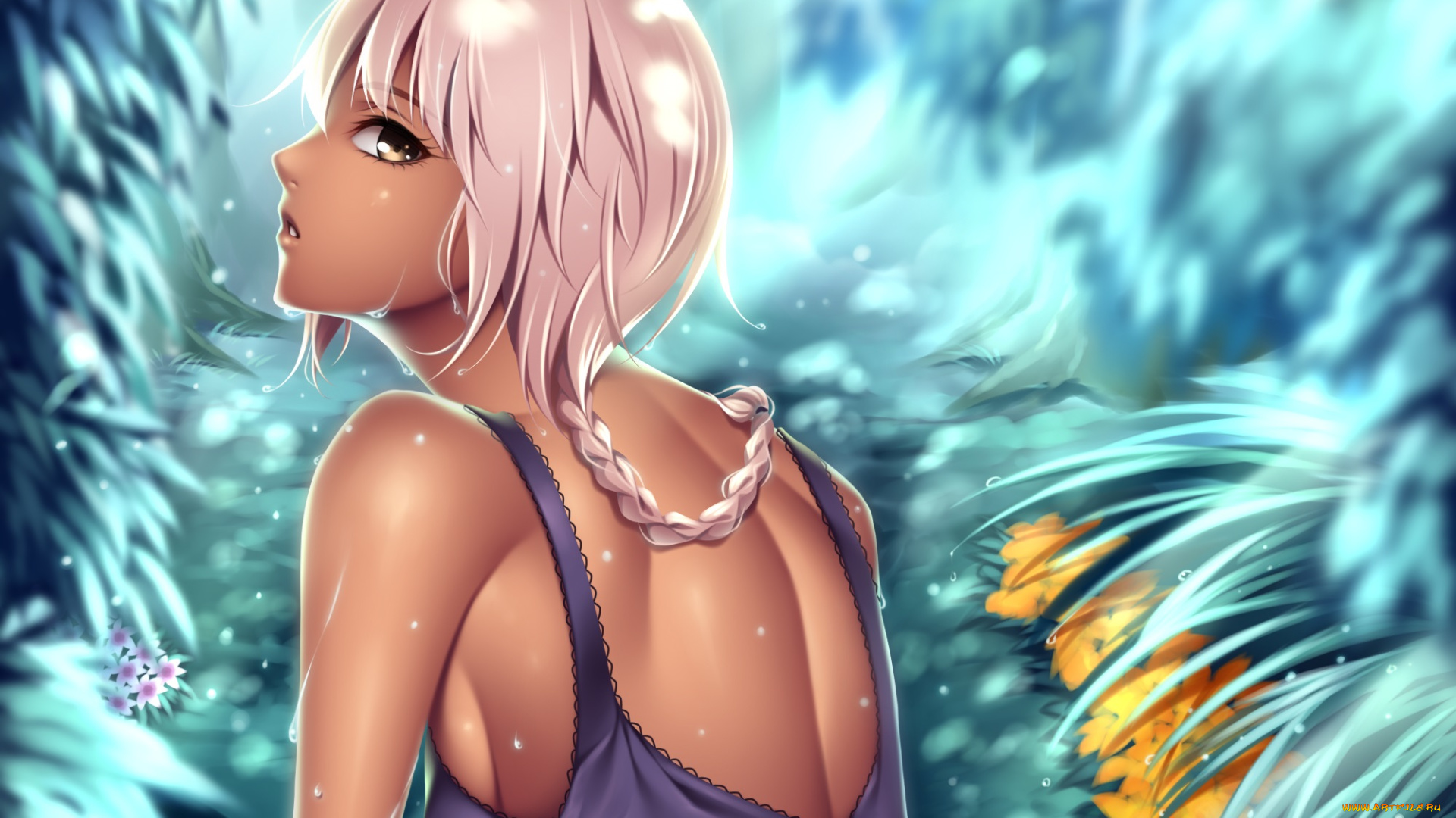 аниме, god, eater, девушка