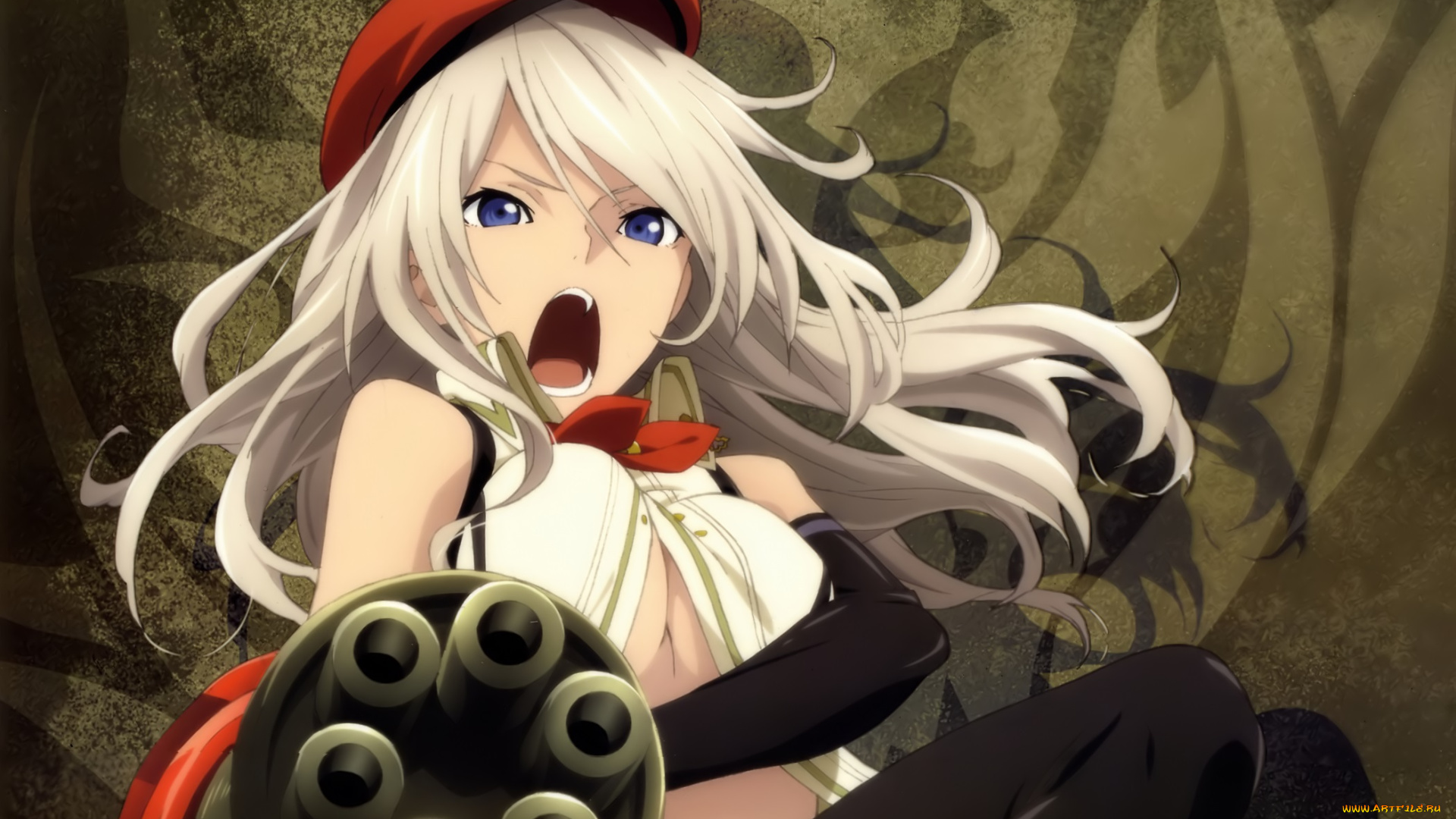 аниме, god, eater, девушка