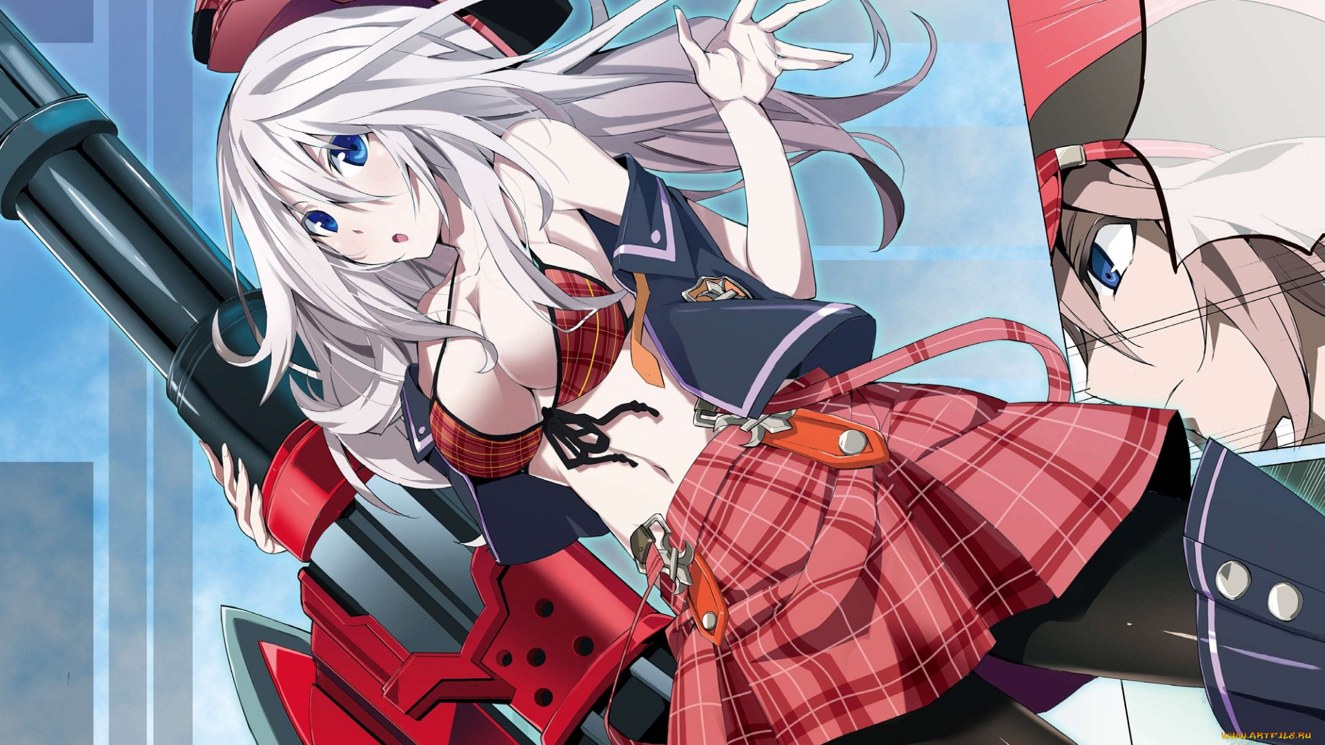 аниме, god, eater, девушка