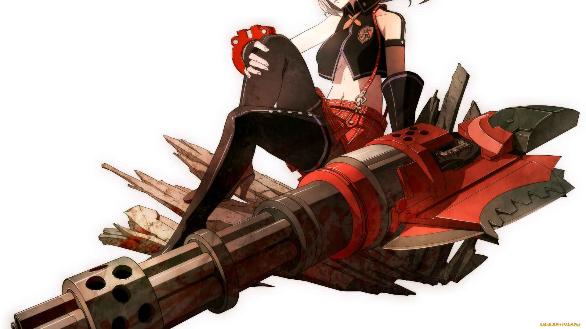 аниме, god, eater, девушка