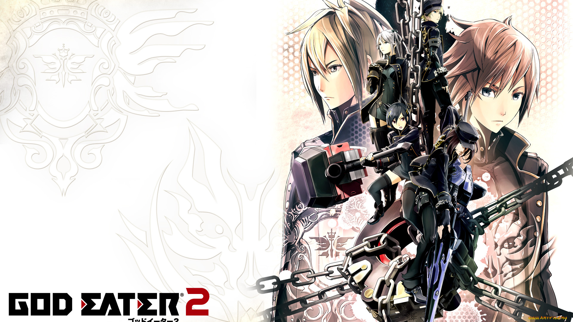 аниме, god, eater, герои