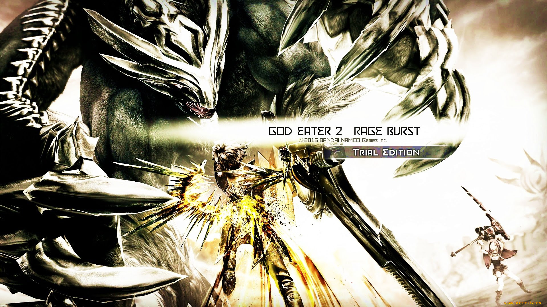 аниме, god, eater, монстр