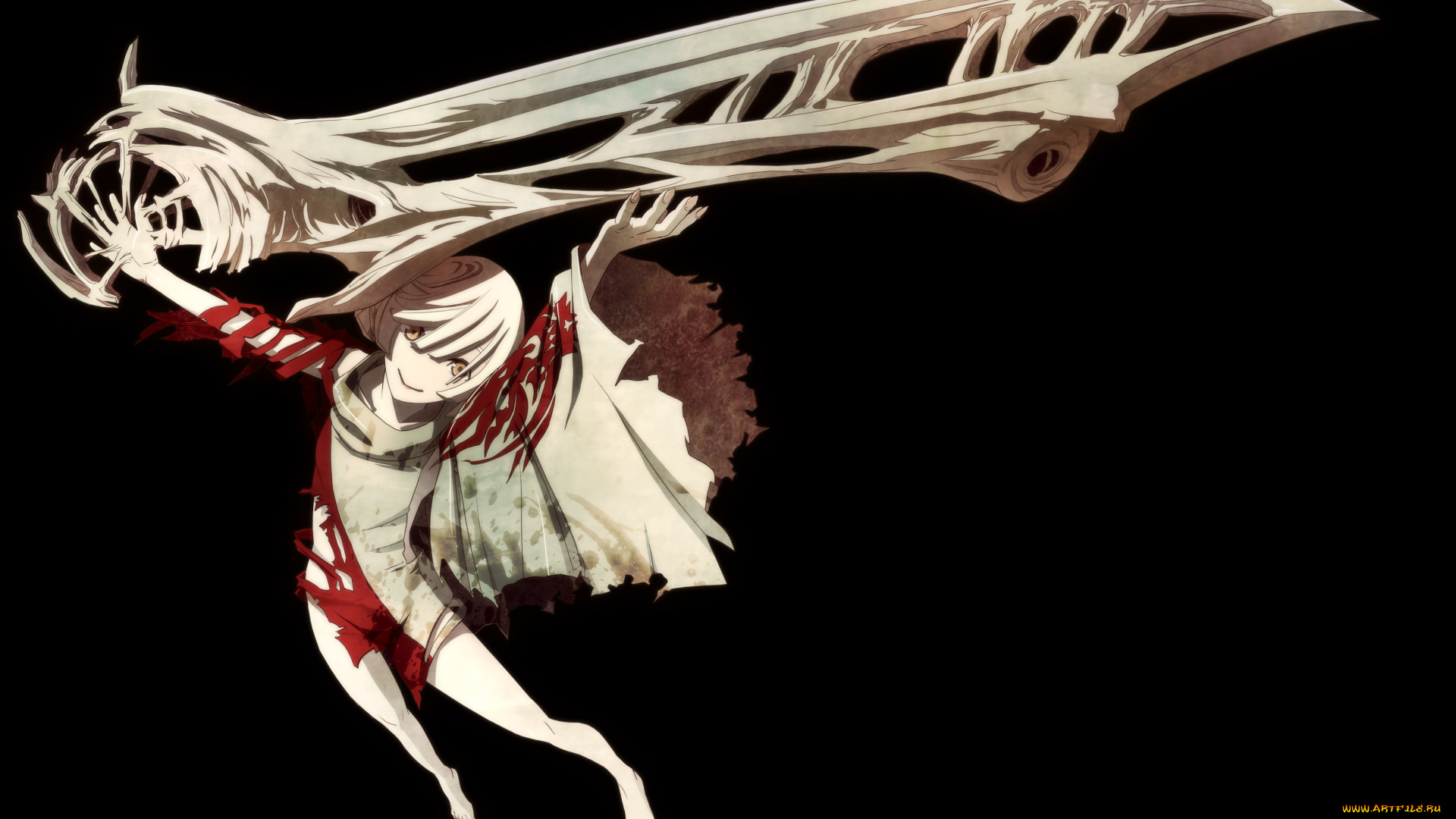 аниме, god, eater, оружие