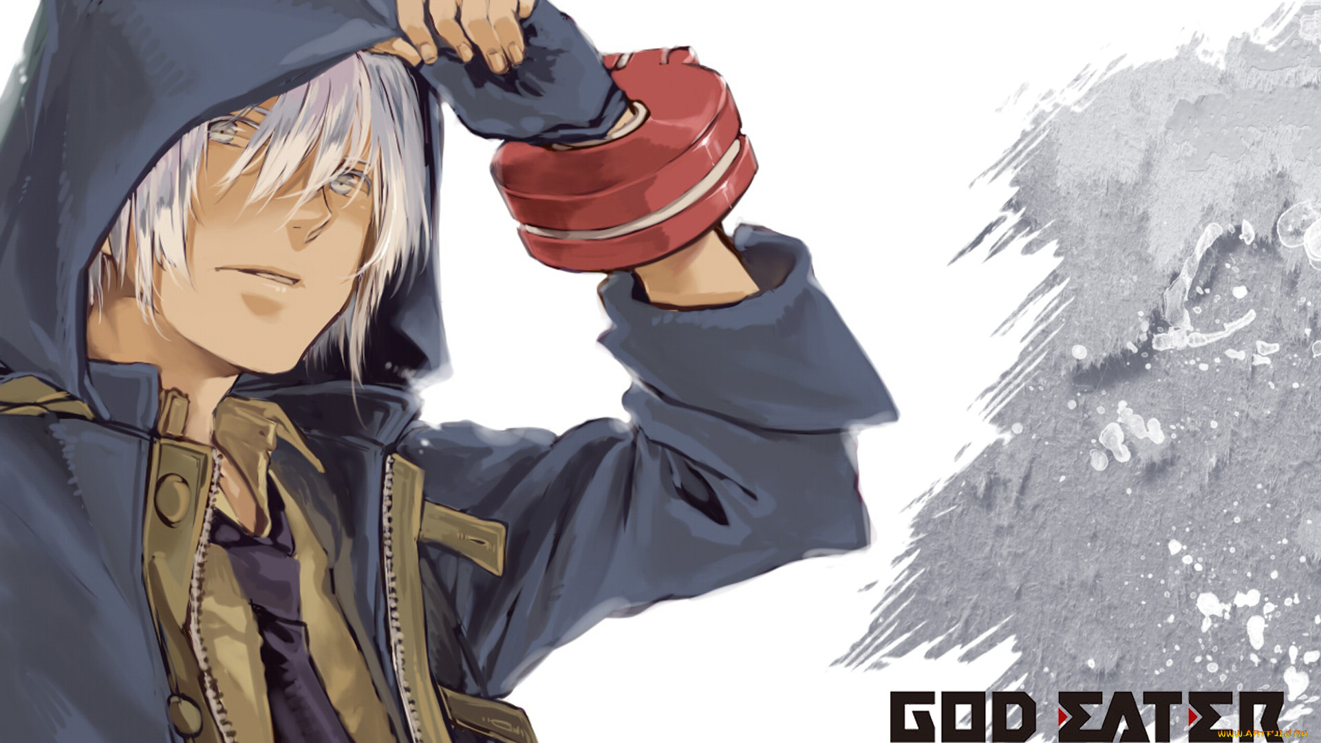 аниме, god, eater, парень