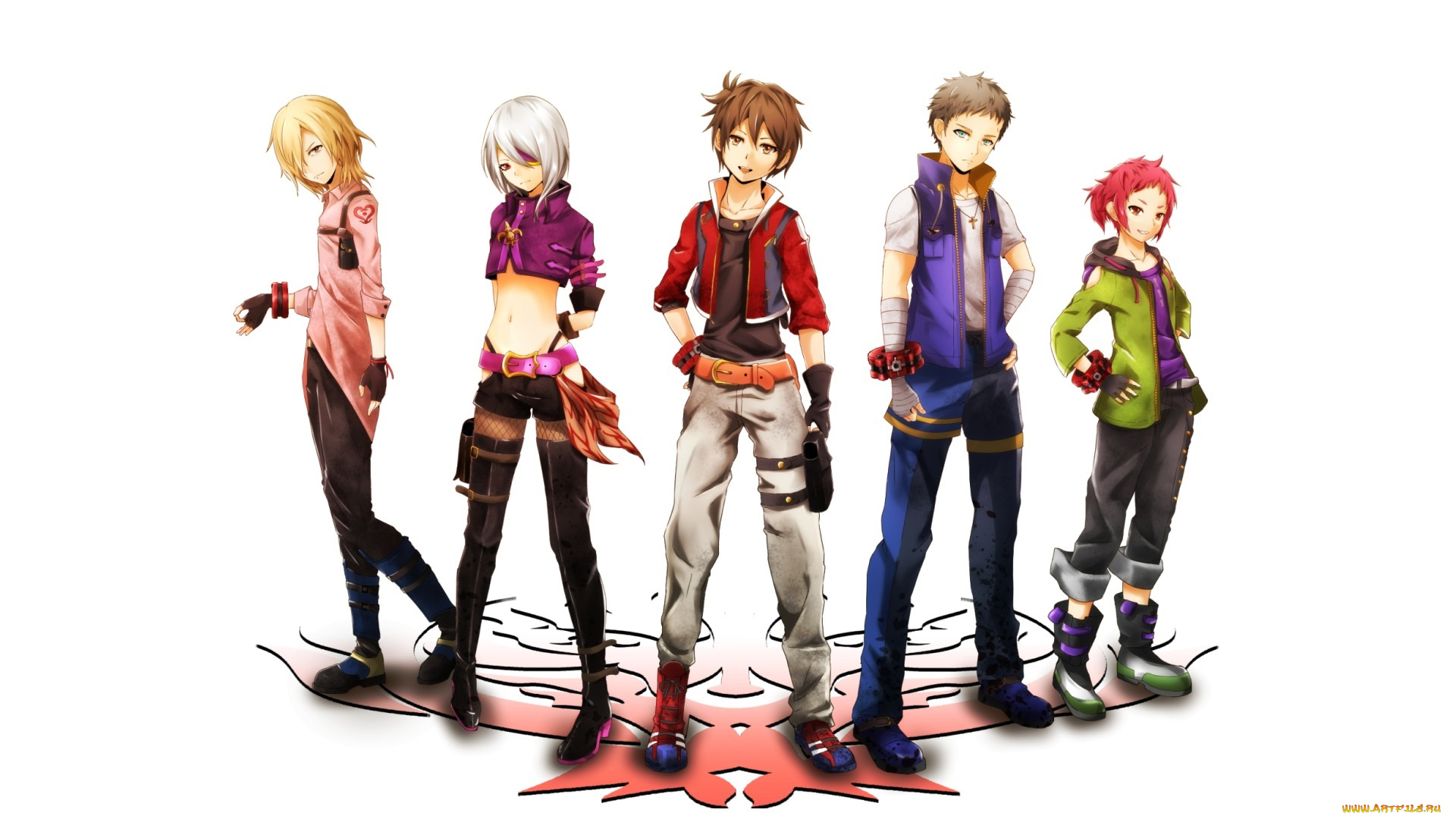 аниме, god, eater, персонажи