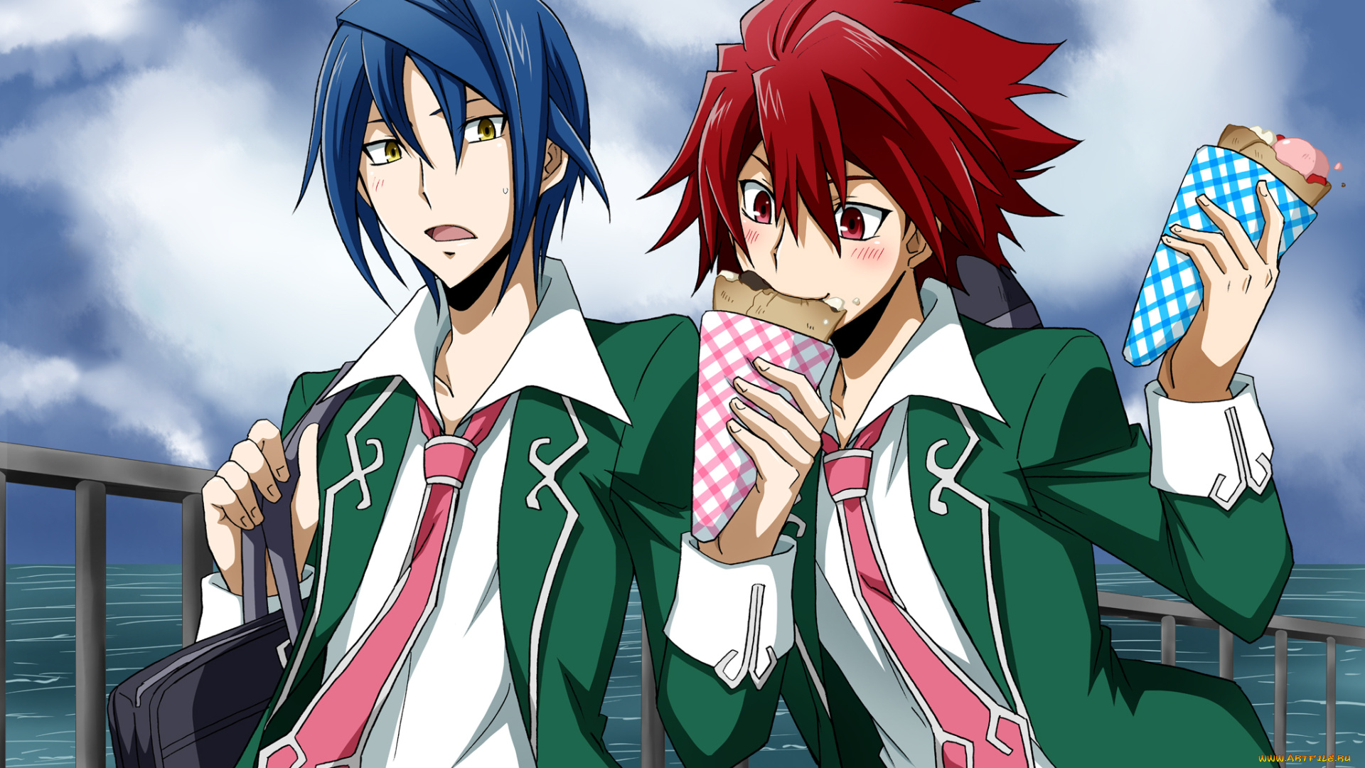 аниме, star, driver, парни