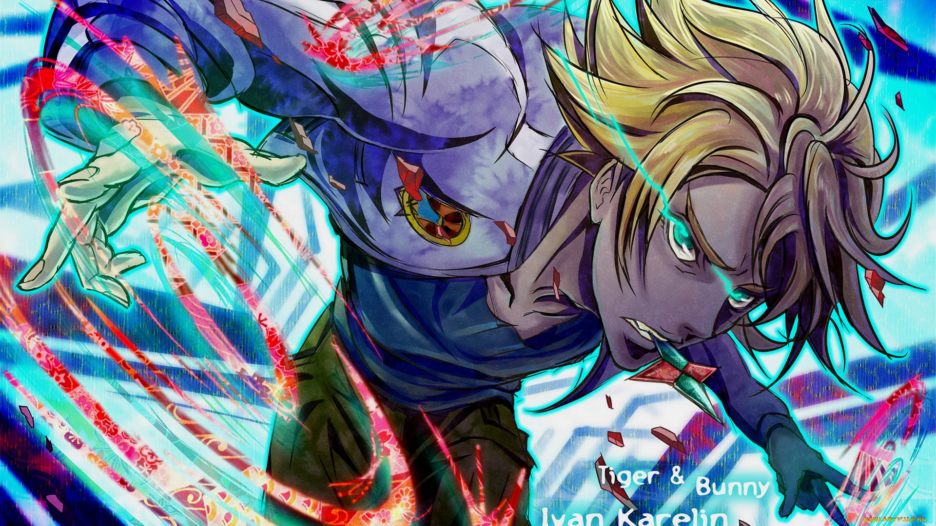 аниме, tiger, and, bunny, парень