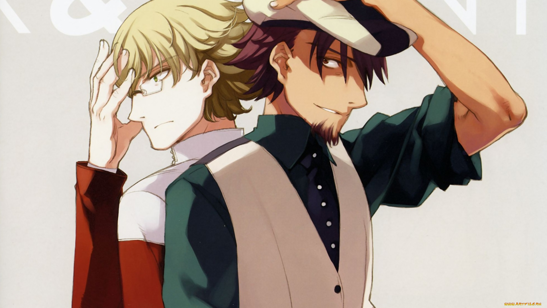 аниме, tiger, and, bunny, парни