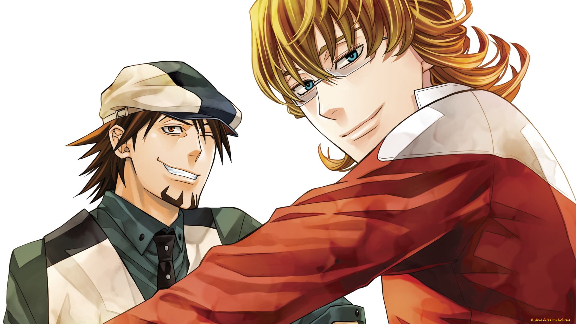 аниме, tiger, and, bunny, парни