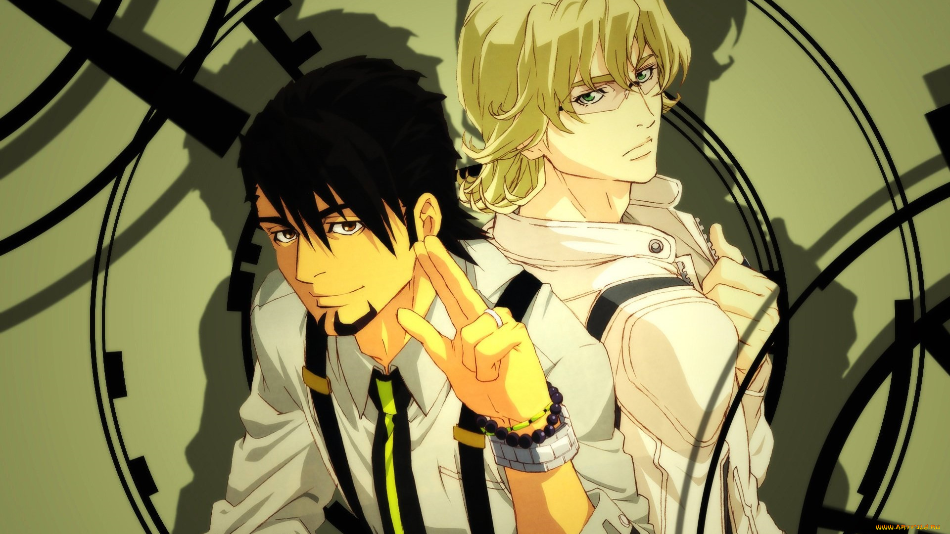 аниме, tiger, and, bunny, парни